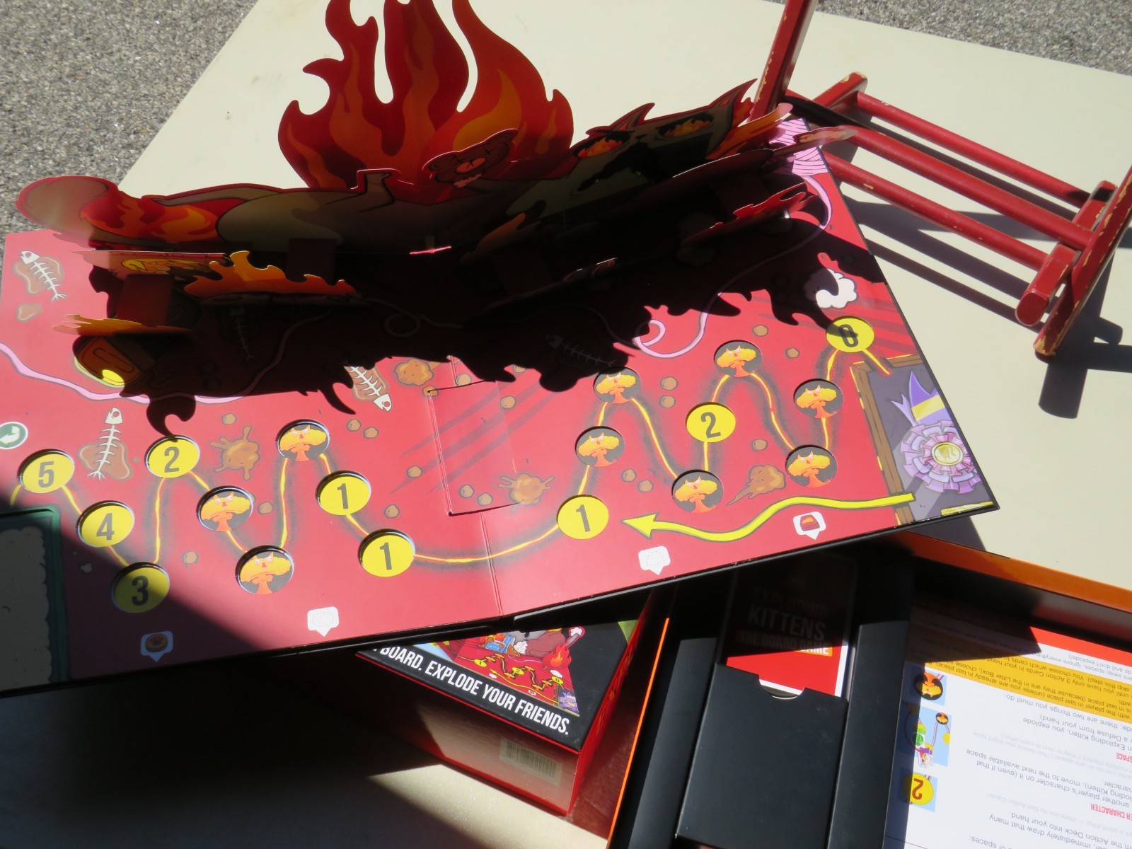 Exploding Kittens: The Board Game New Assorted Brands PLAYED ONCE