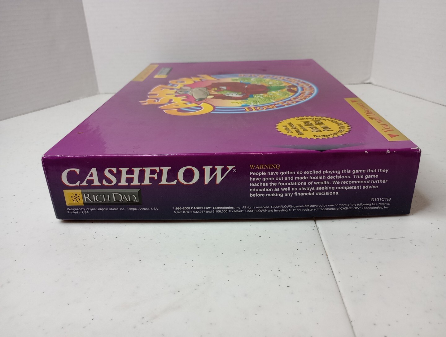 Cashflow Investing 101 Board Game Rich Dad Poor Dad Robert Kiyosaki Financial