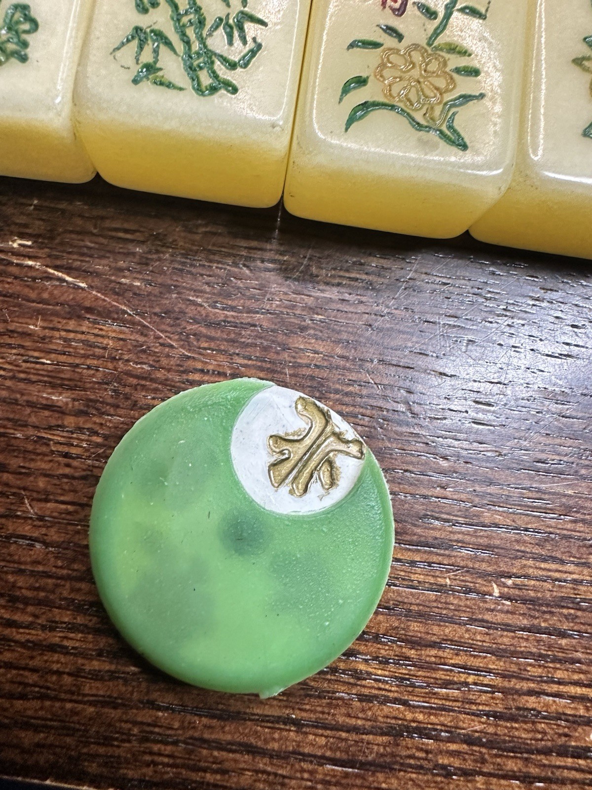 Vintage Premium/Deluxe Boxed Mahjong Tiles
