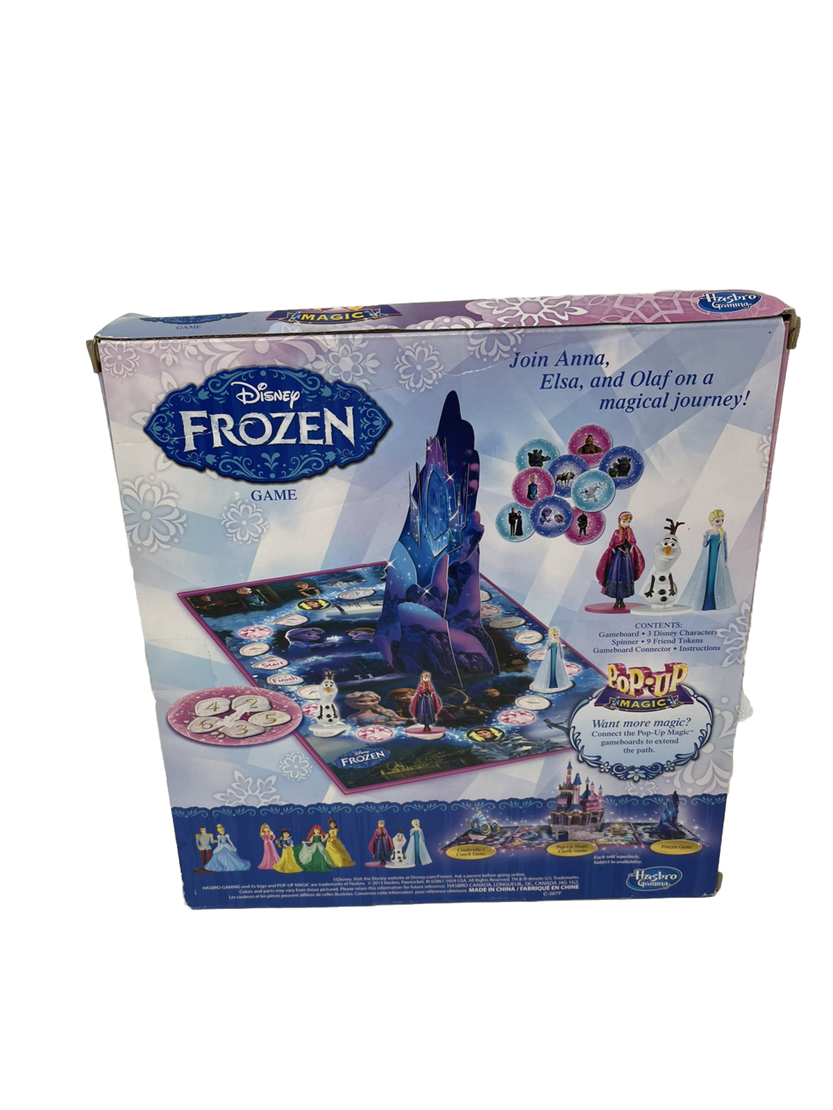 Disney / Hasbro FROZEN Pop-Up Magic Game – 2-3 Players – Ages 3+ NEW!
