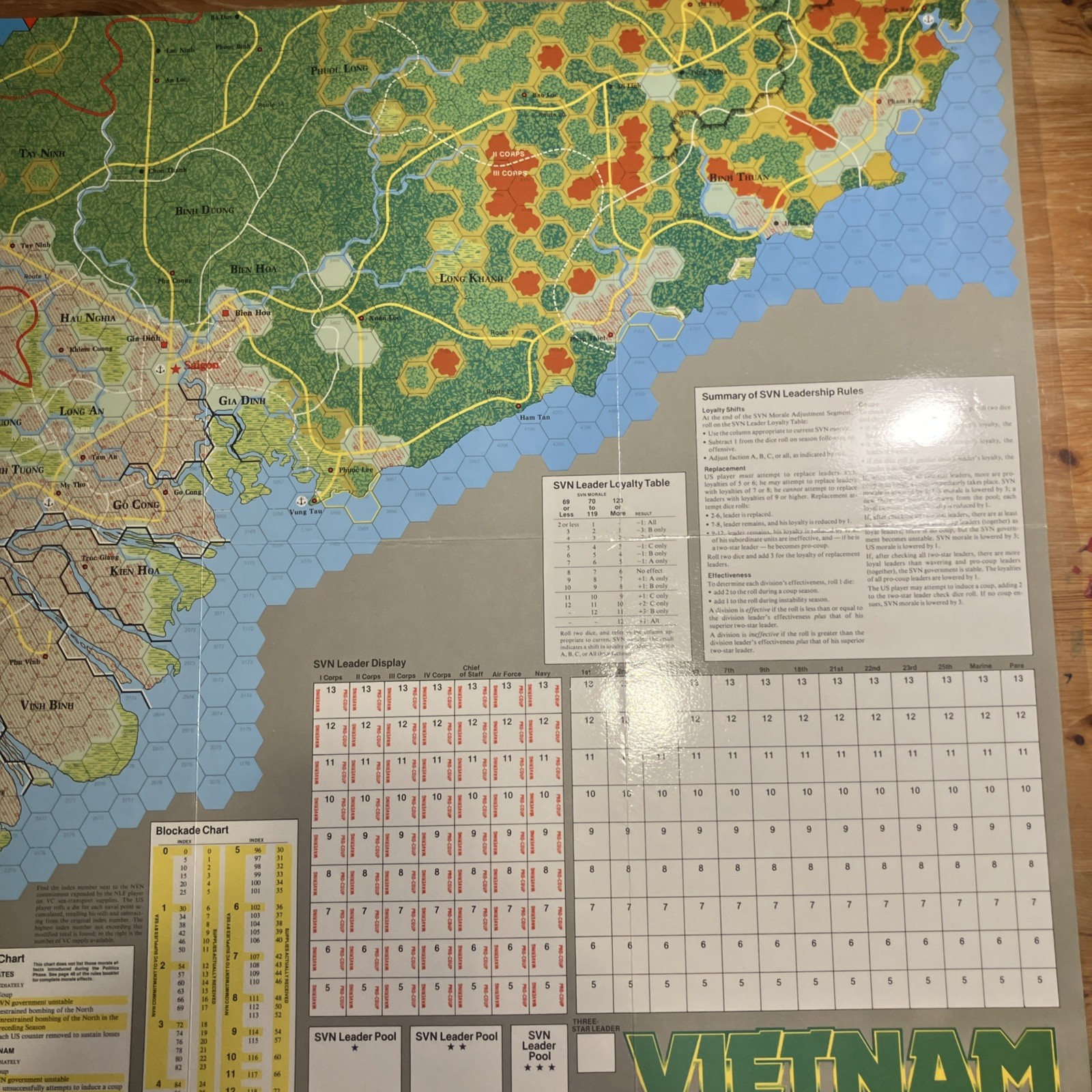 Nick Carp: Vietnam 1965-1975 War Game – 1984 Victory Games Inc. Used