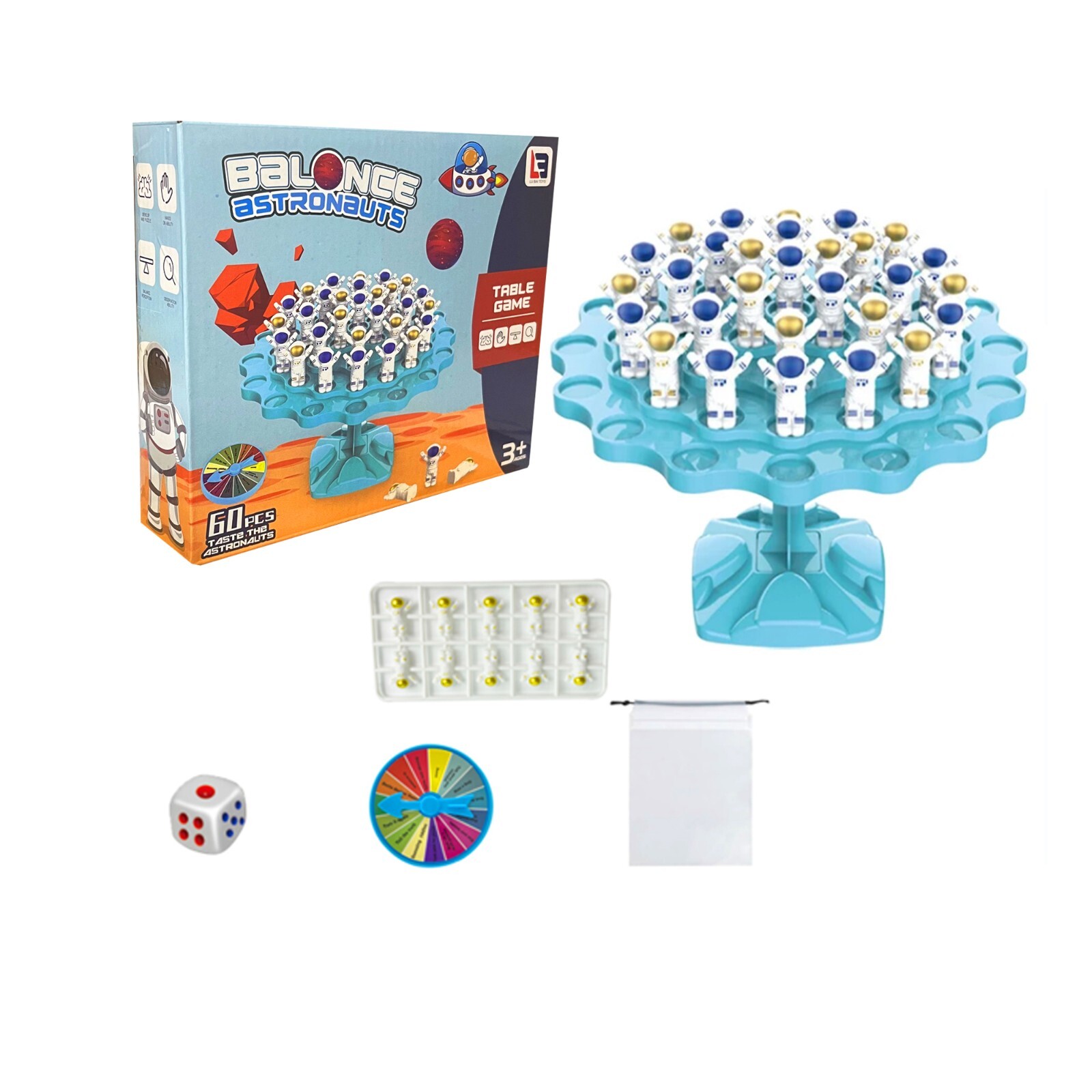 Zummy Astronaut Balancing Board Puzzle Toy for Kids