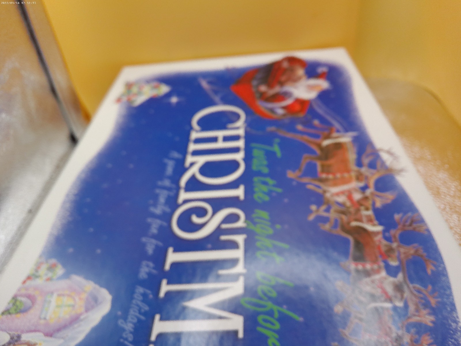 Twas the Night Before Christmas board game Late for the Sky issued