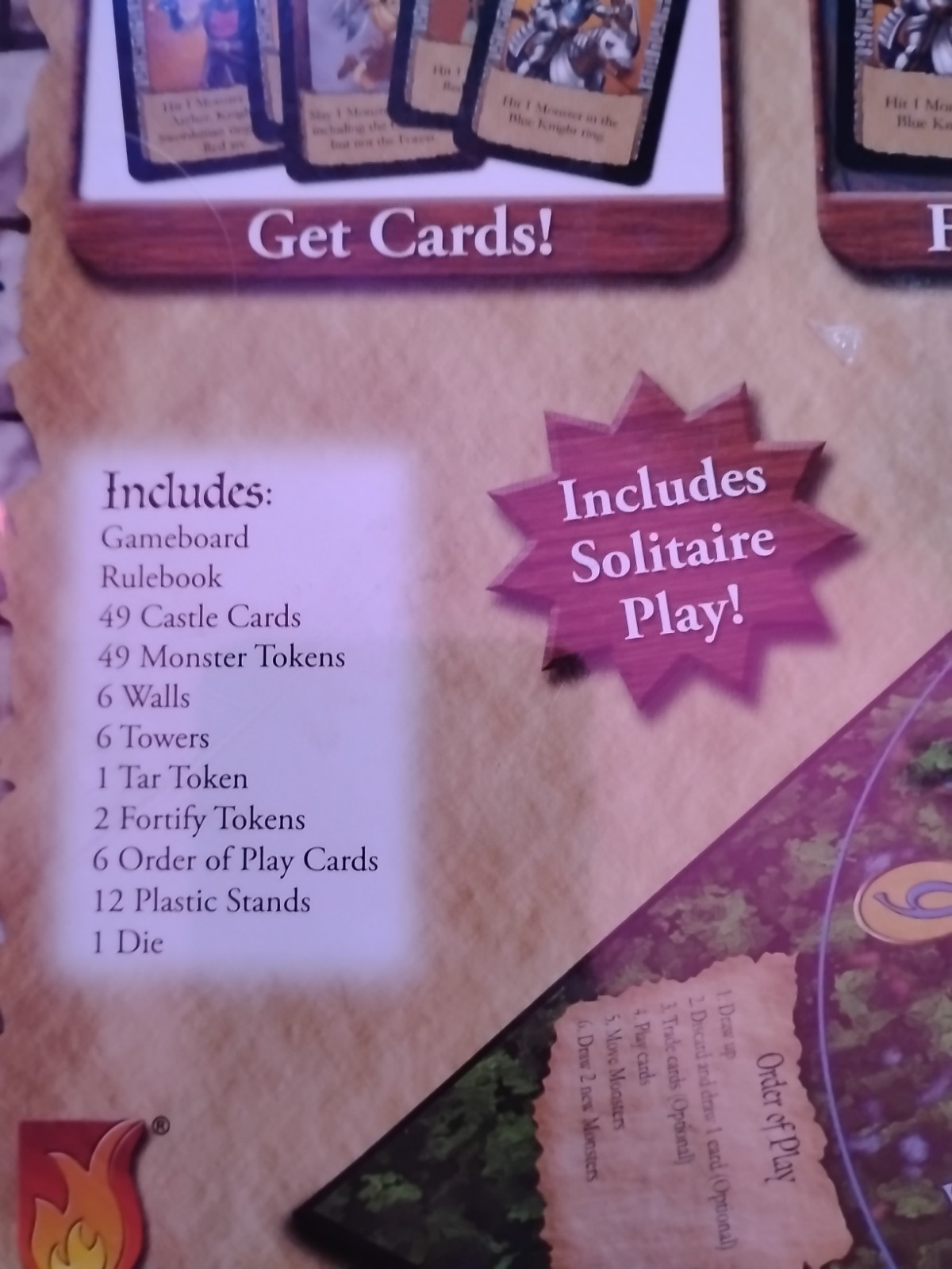 Castle Panic 1st Edition Twenty First Printing 2018 Complete Coop Board Game.