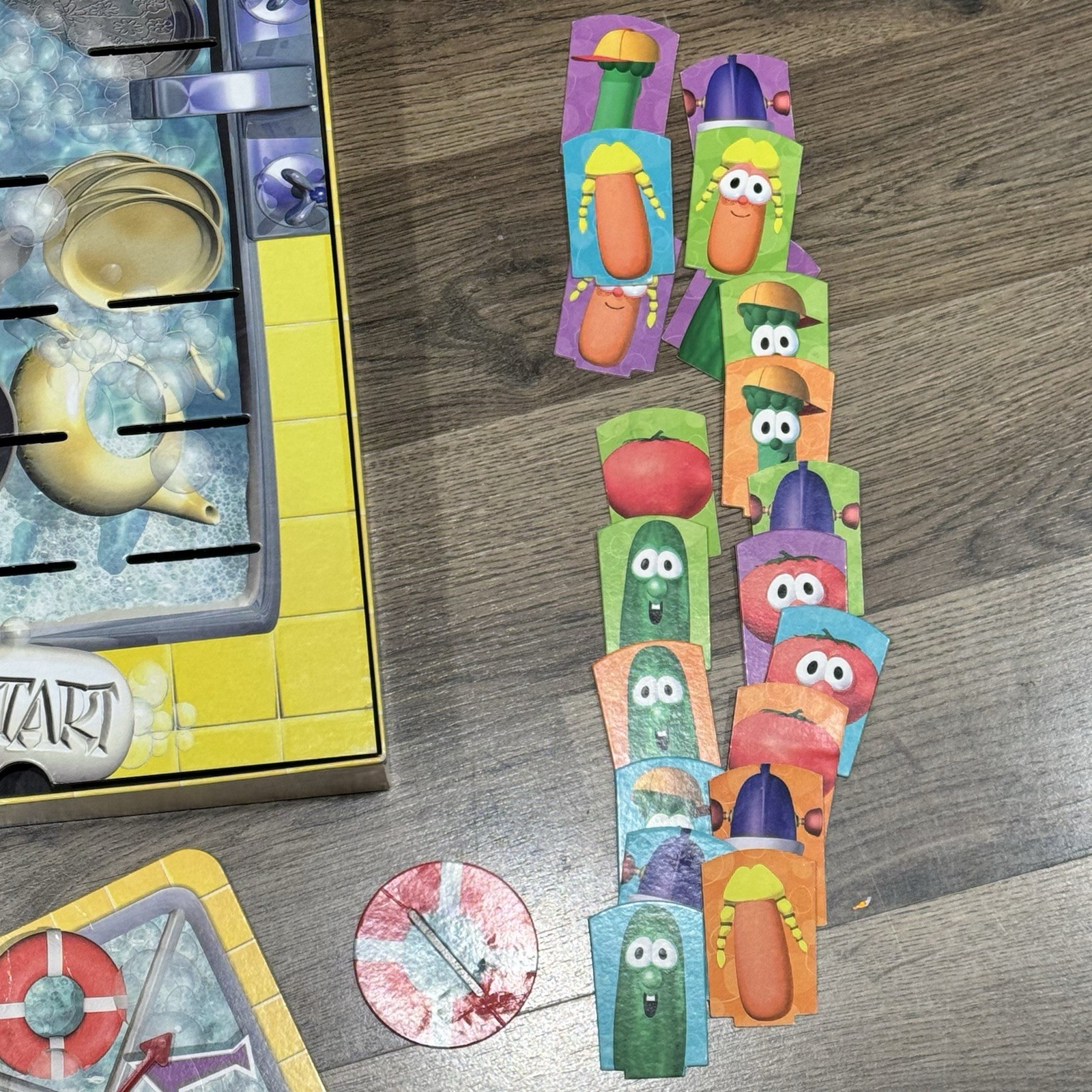 VeggieTales Don’t Sink in the Sink Game Talicor Complete Working Vintage 1999