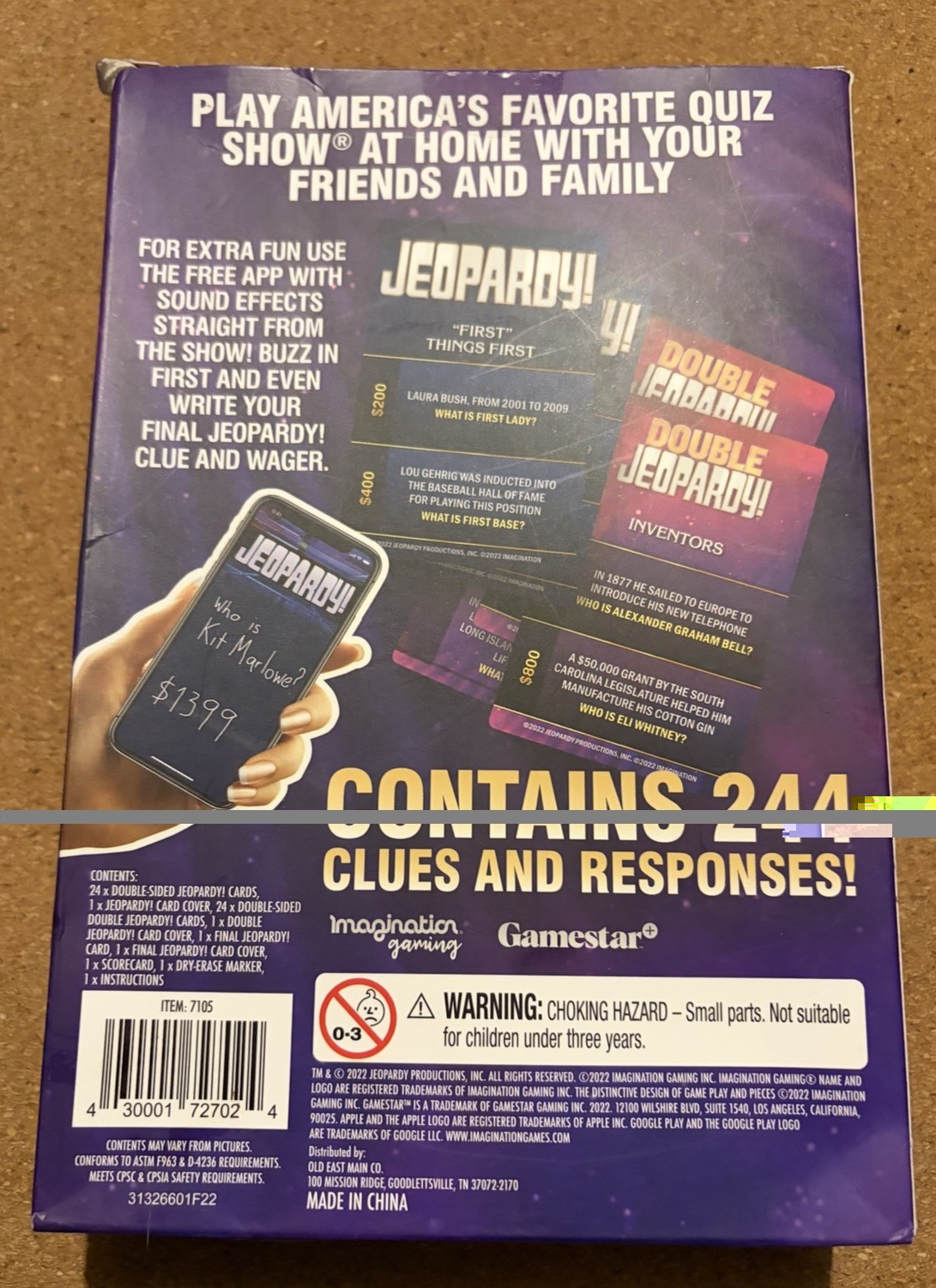 Imagination Gaming Jeopardy! Board Game App & Play 12+ Years 3-4 Players 2022