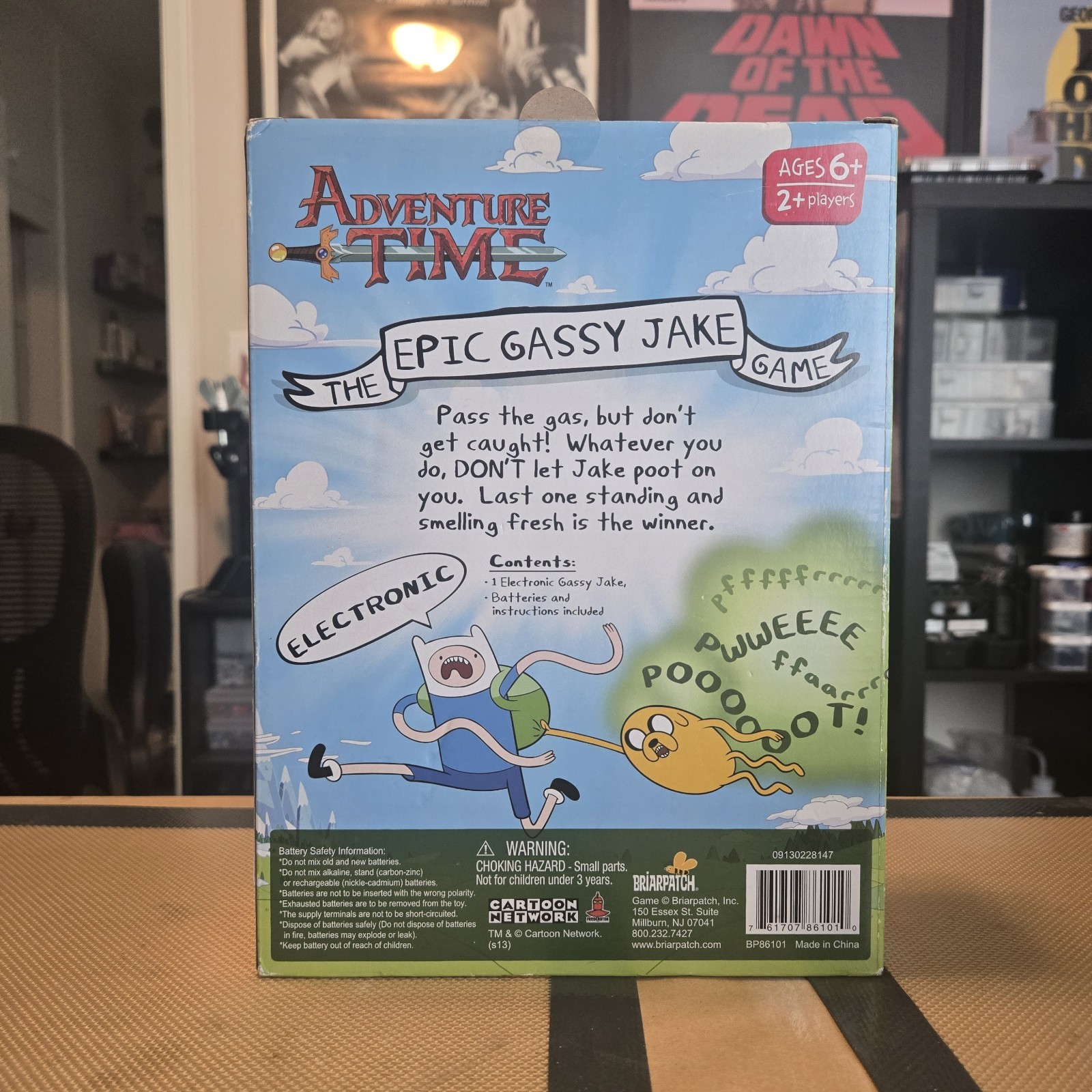 New Adventure Time The Epic Gassy Jake Game Electronic Plush