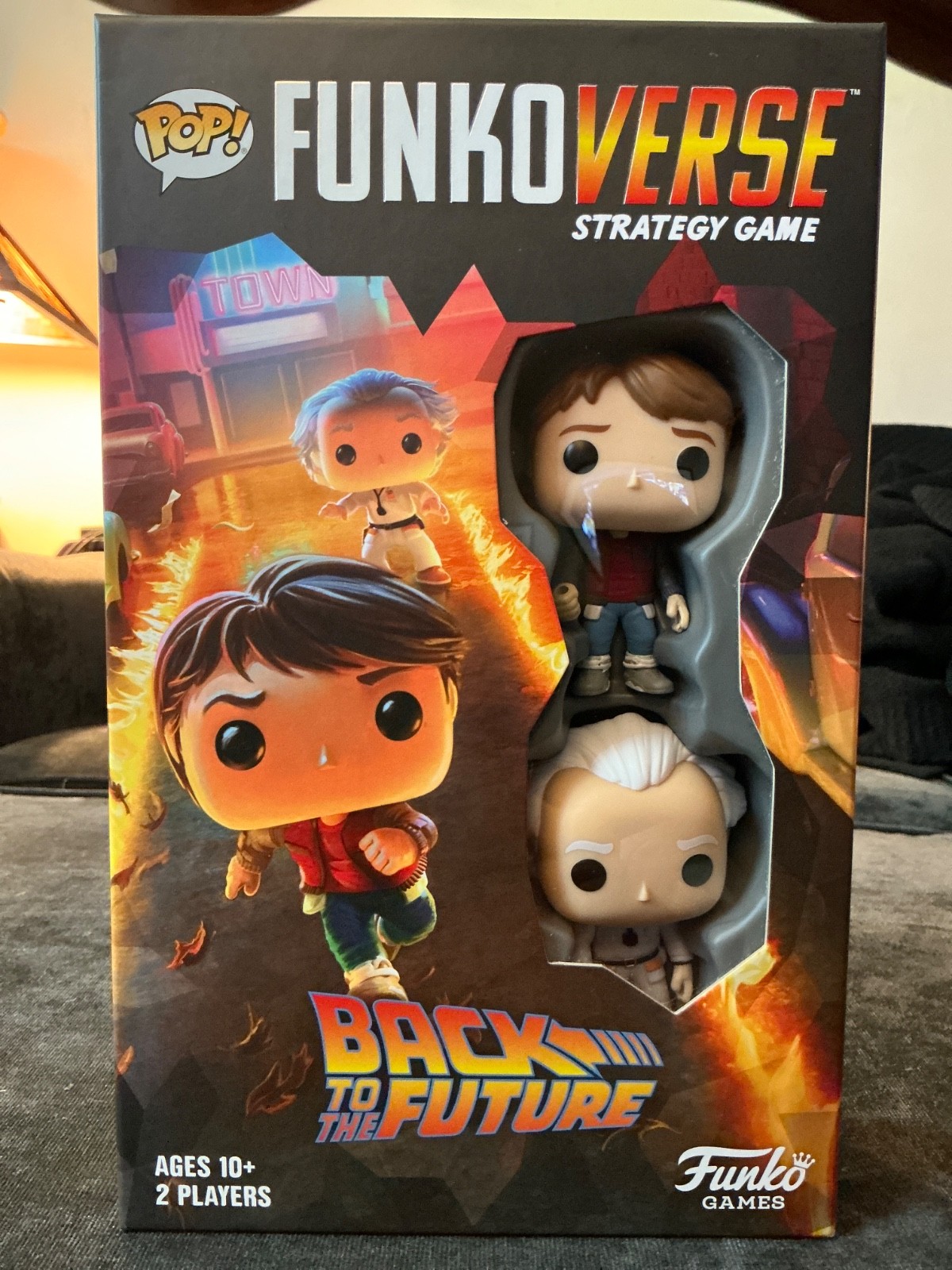 New Sealed Funkoverse Back to the Future Strategy Board Game English Version