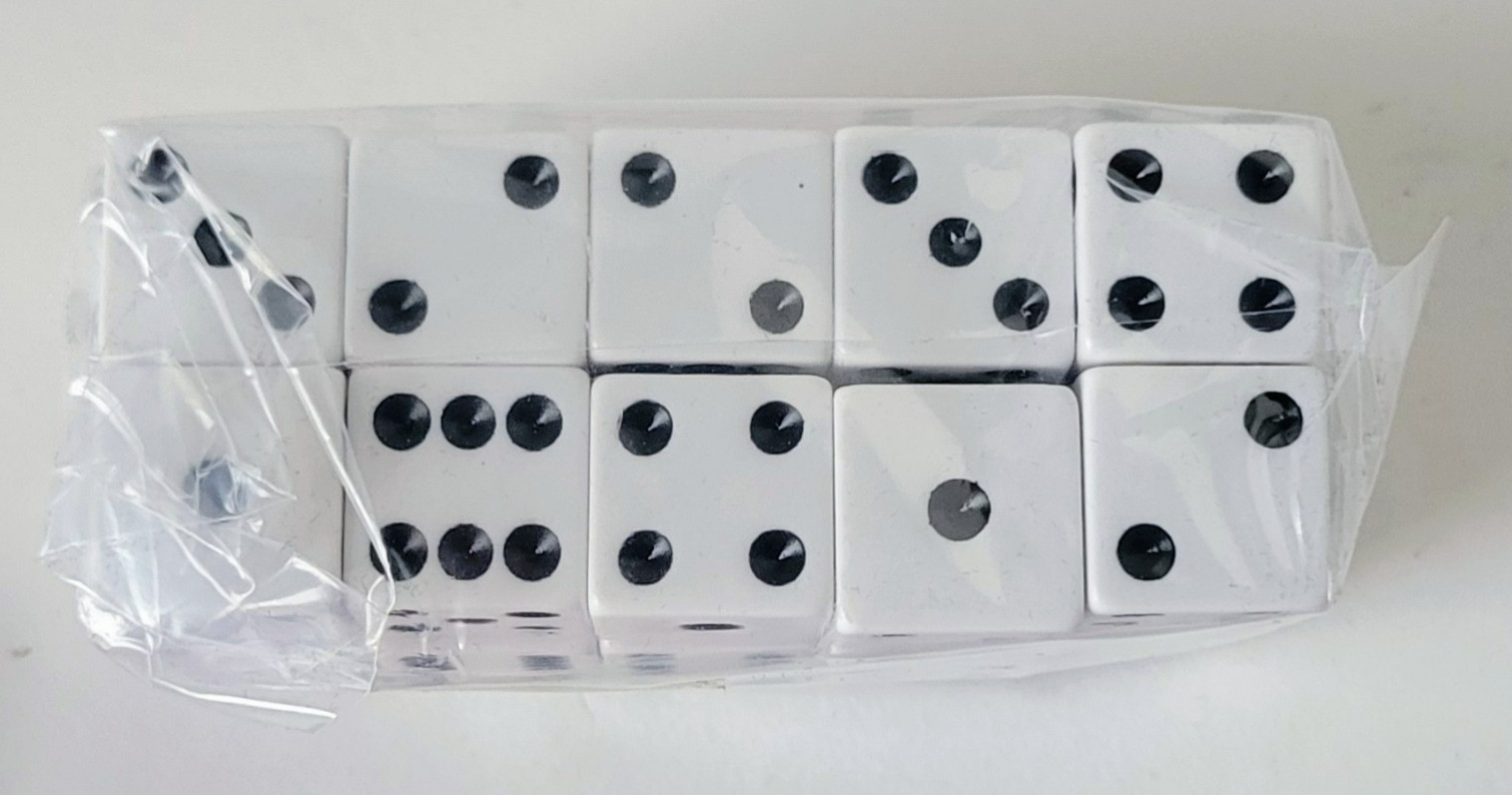 Parker Brothers YAHTZEE FREE FOR ALL Game PARTS 36 Chips 36 cards 30 Dice NEW