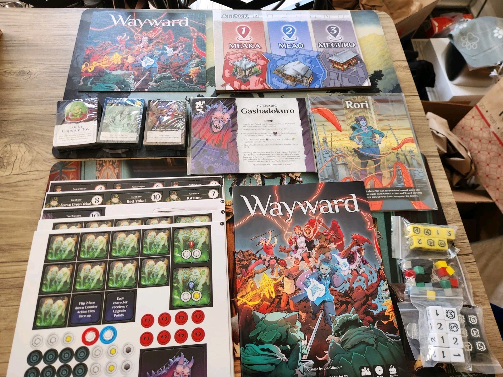 Wayward Board Game | IDW Games | Cooperative Strategy Game for 1-5 Players
