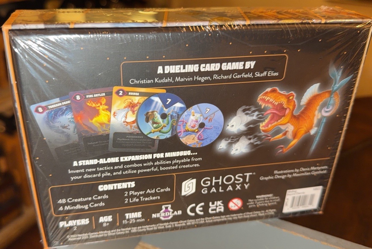 Mindbug Beyond Eternity (Standalone Expansion) – Ghost Galaxy/FACTORY-SEALED!