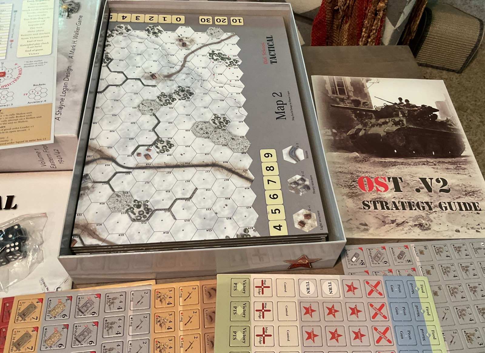 Old School Tactical Volume 1 Eastern Front 1941/42 WWII Board War Game BNIB