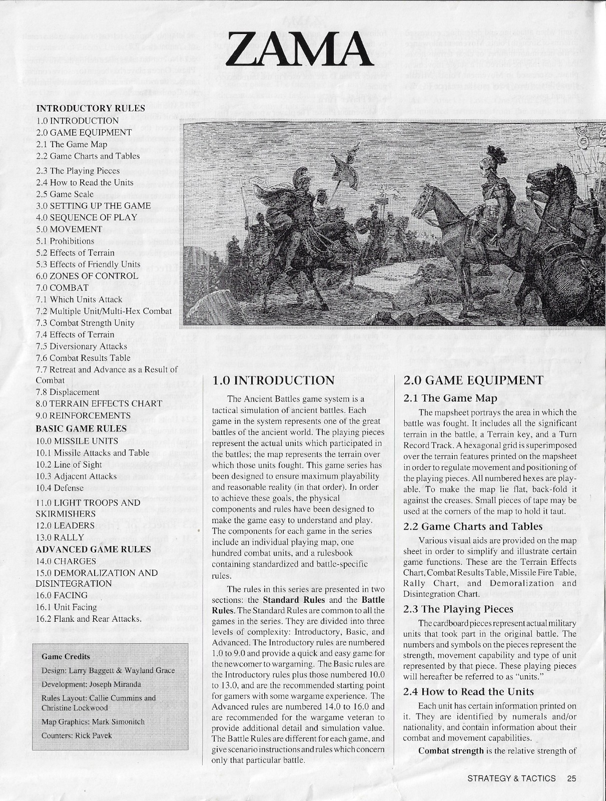 Strategy & Tactics S&T#153 2 Games: Opreration Felix & Zama Ancients – Play Copy