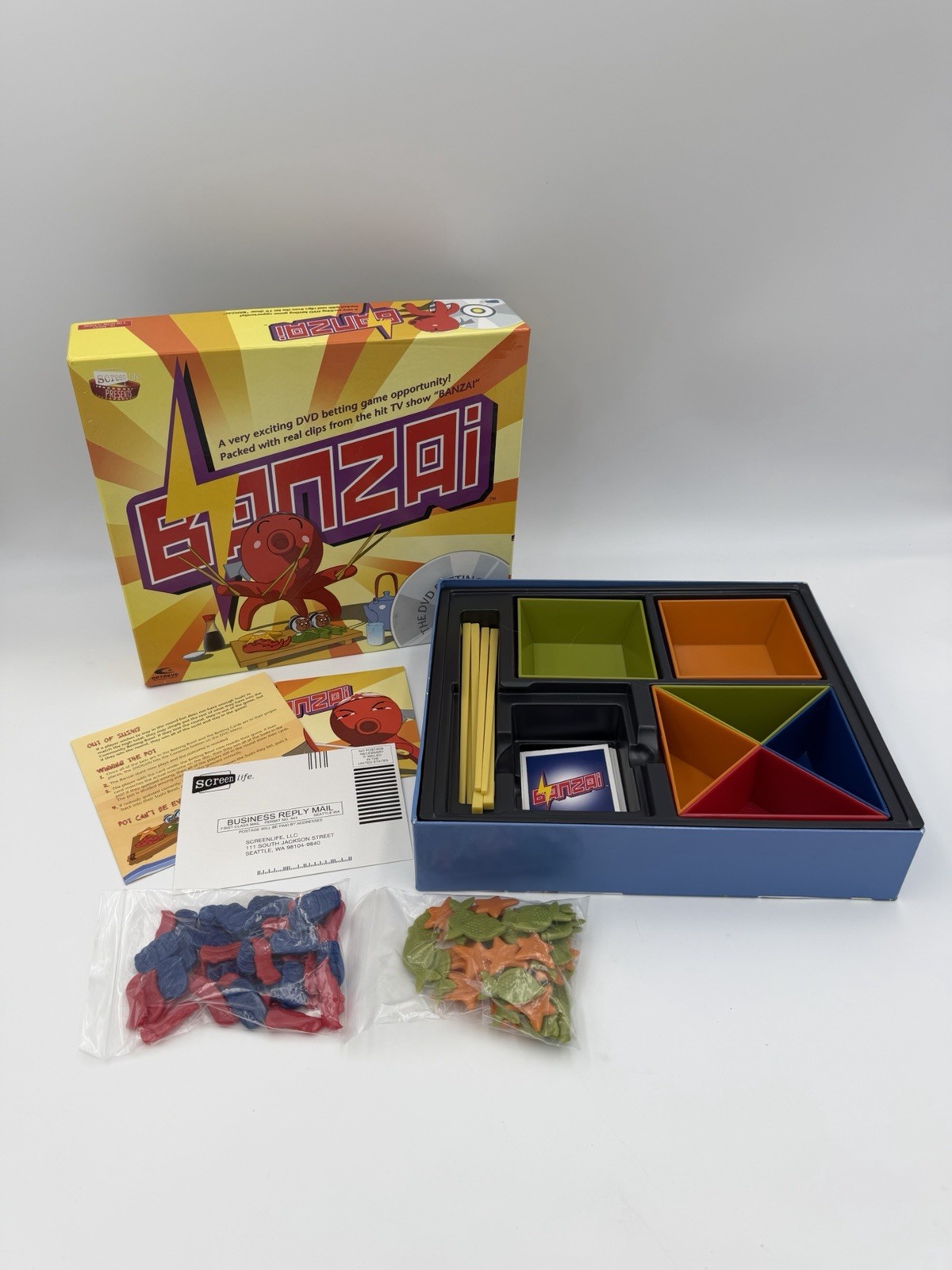 Banzai (Screenlife Presents) – The DVD Betting Game ~ Based on the hit TV Show