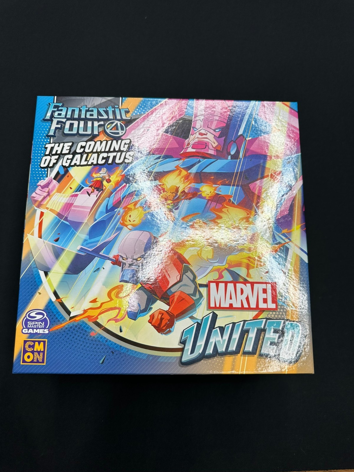 Marvel United 2x Expansion Lot (Fantastic Four 4 Galactus ) Kickstarter CMON