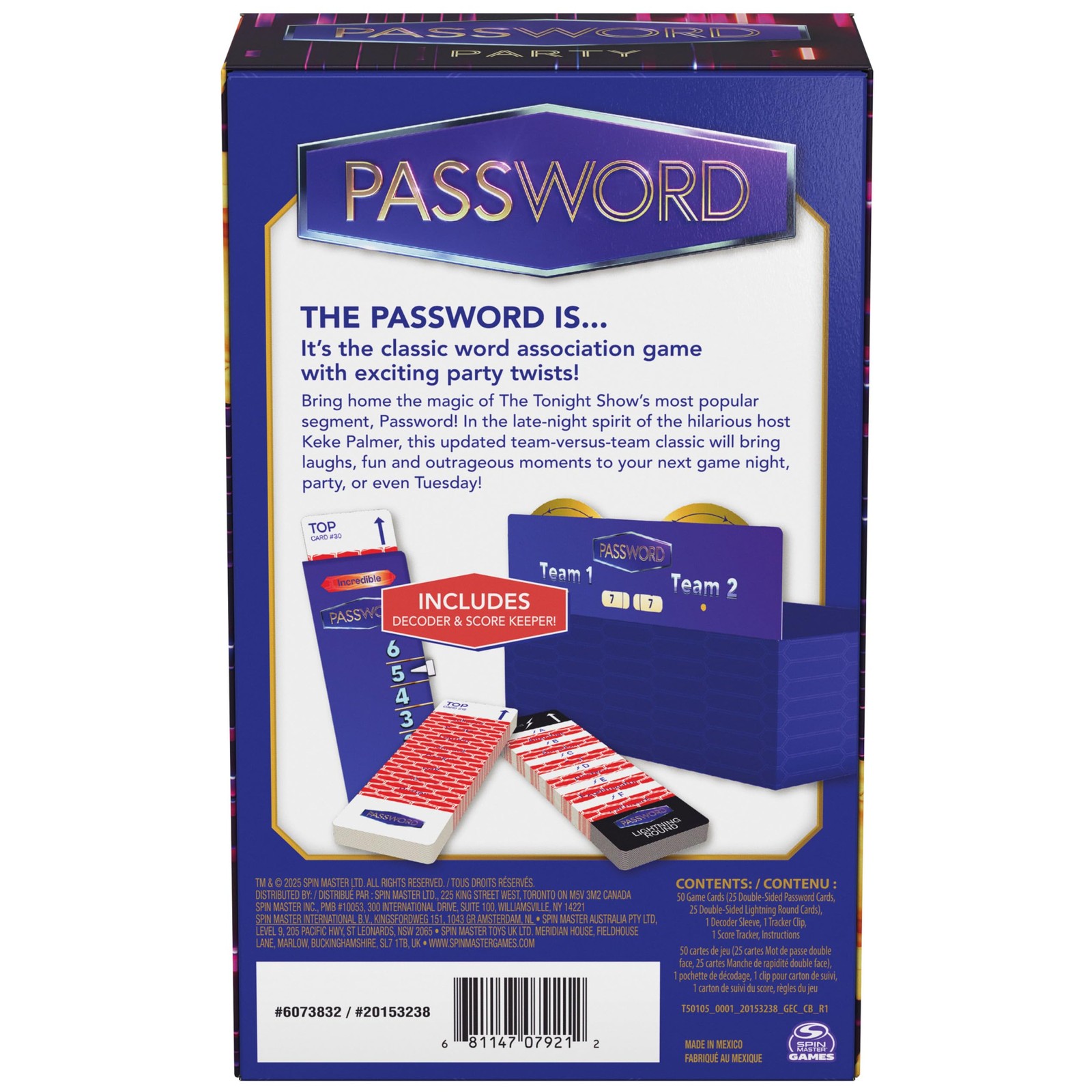 , Password Party Game, As Seen on The Tonight Show with Keke Palmer, The Vira…