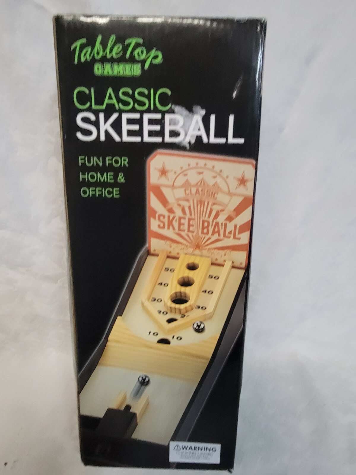 Table Top Games Classic Skeeball Tabletop Arcade Game 5×12.5×7.5″