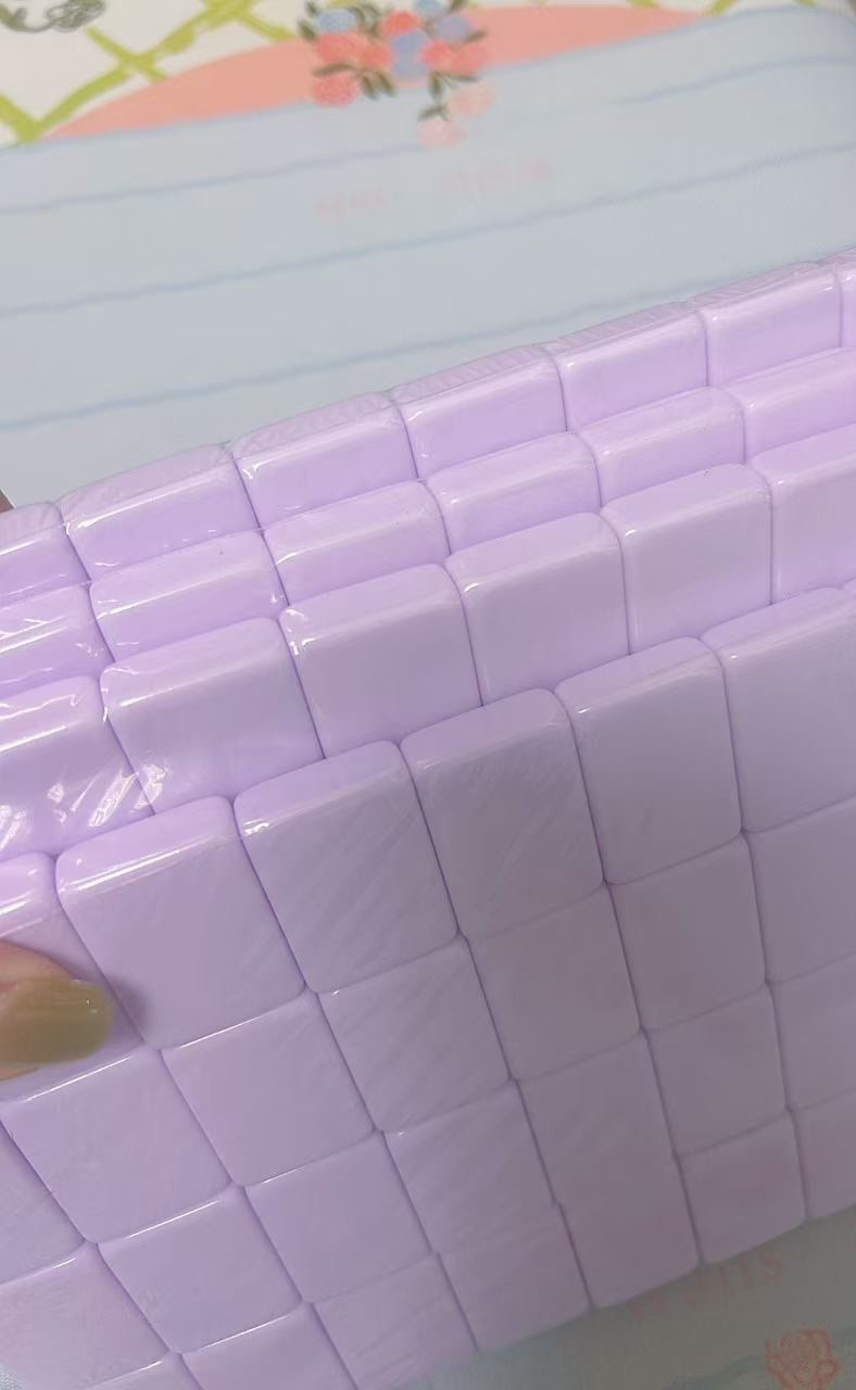 New high-end Purple Parisian style American Mahjong Tiles set ,160 tiles+ Bag
