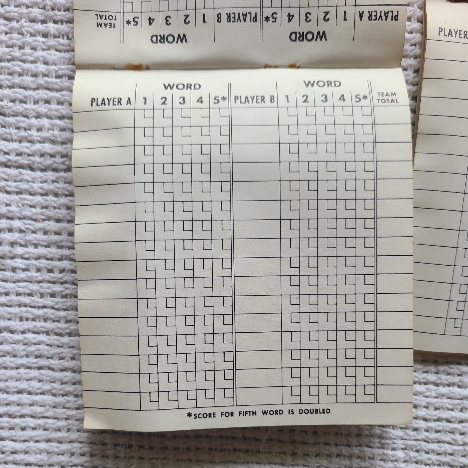 Vintage 1962 Milton Bradley 10-Adult Classic Password Board Game Parts Only