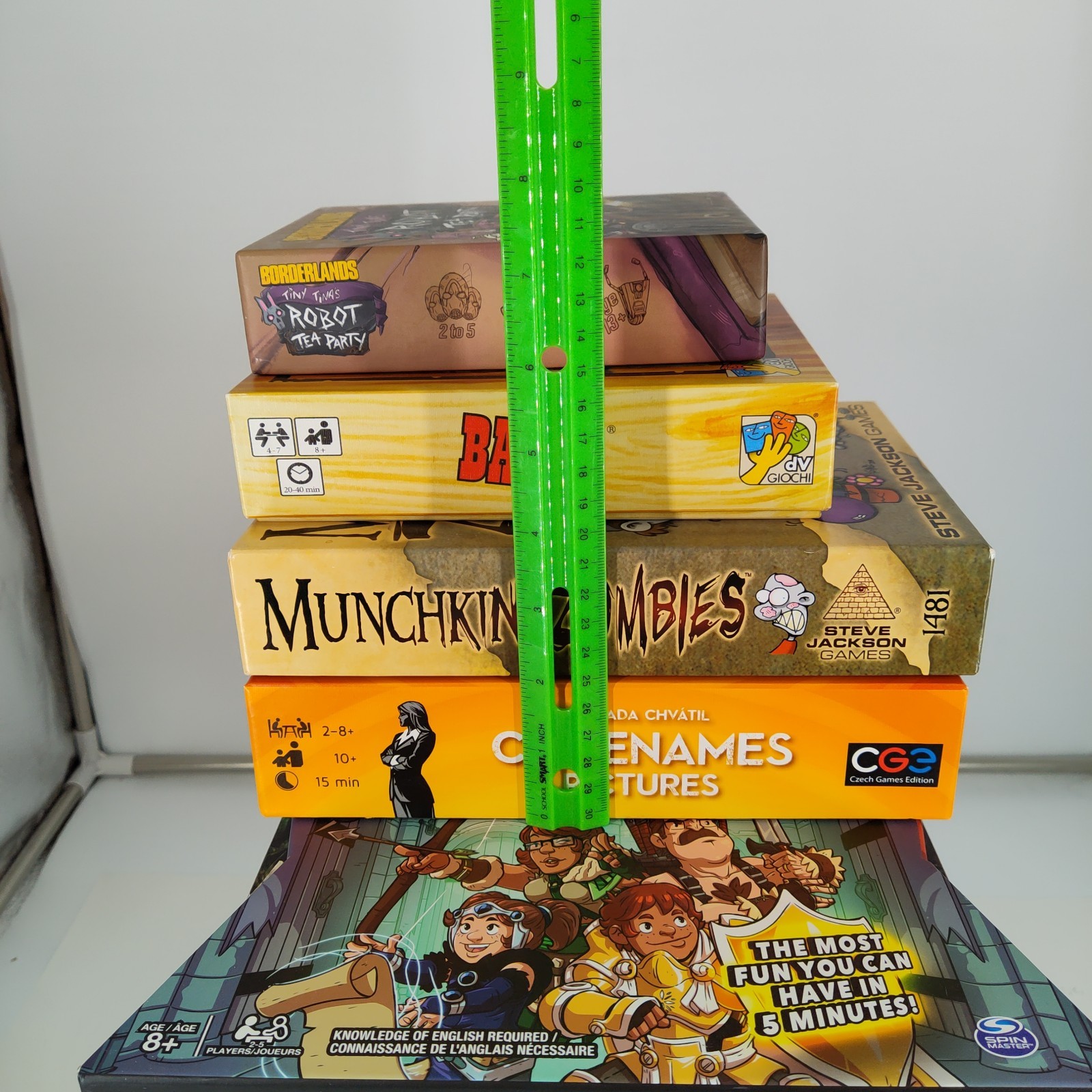 8X Board Game Lot Munchkin Zombies Thano Rising Bang Hobbit Borderlands Dungeon