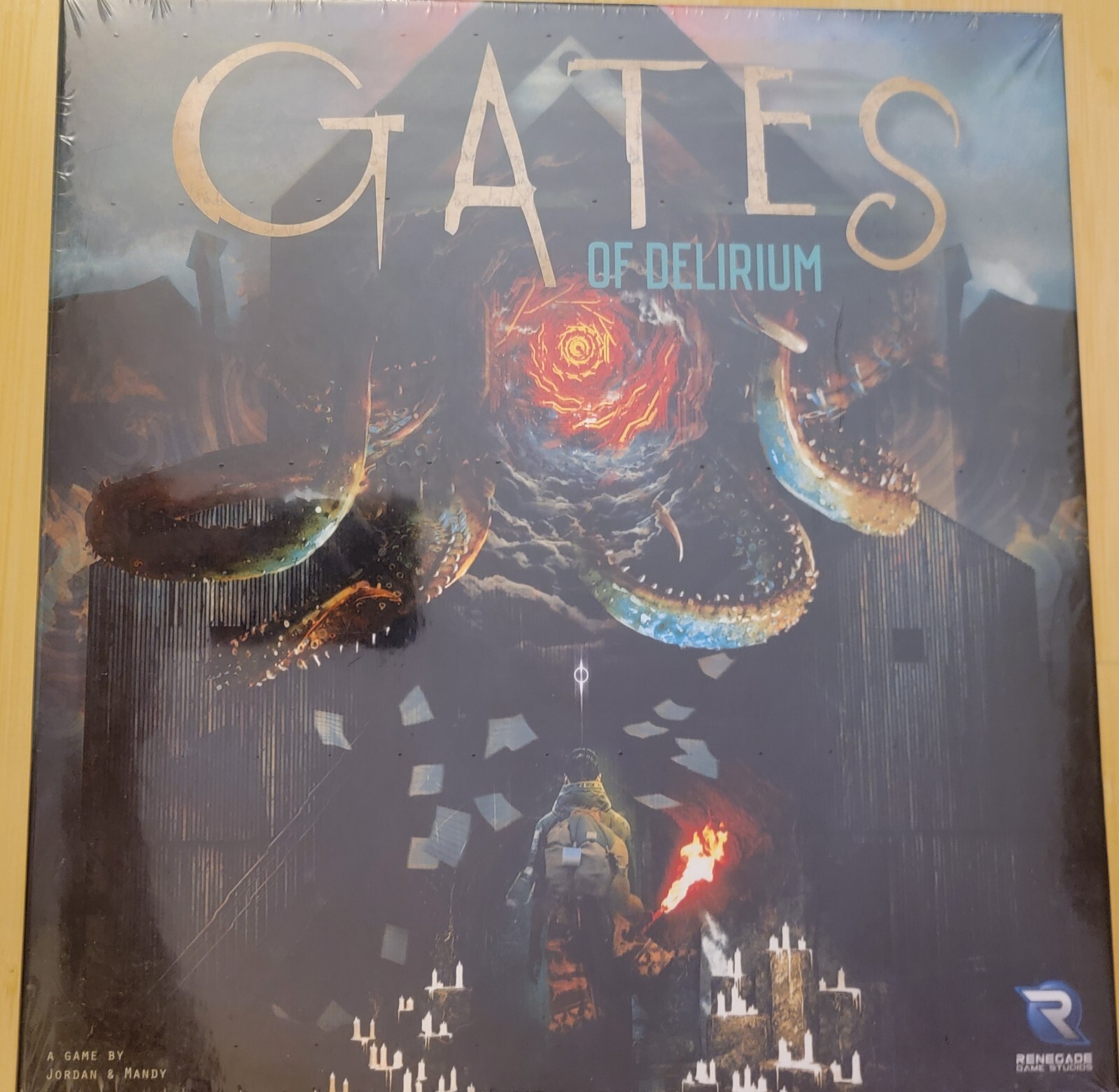 Sealed Gates of Delirium Board Card Game Renegade Game Studios New Horror Vtg B2