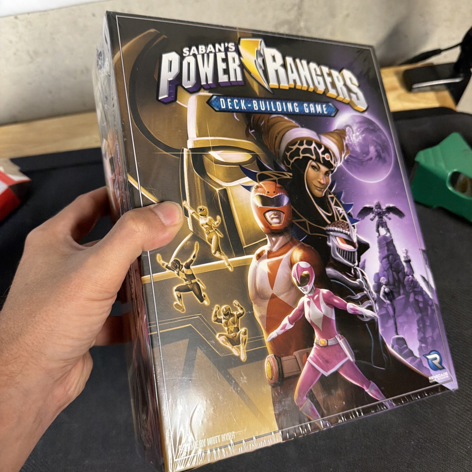 NEW! Power Rangers Deck-Building Game Renegade Board Card FAST USA SHIPPING!