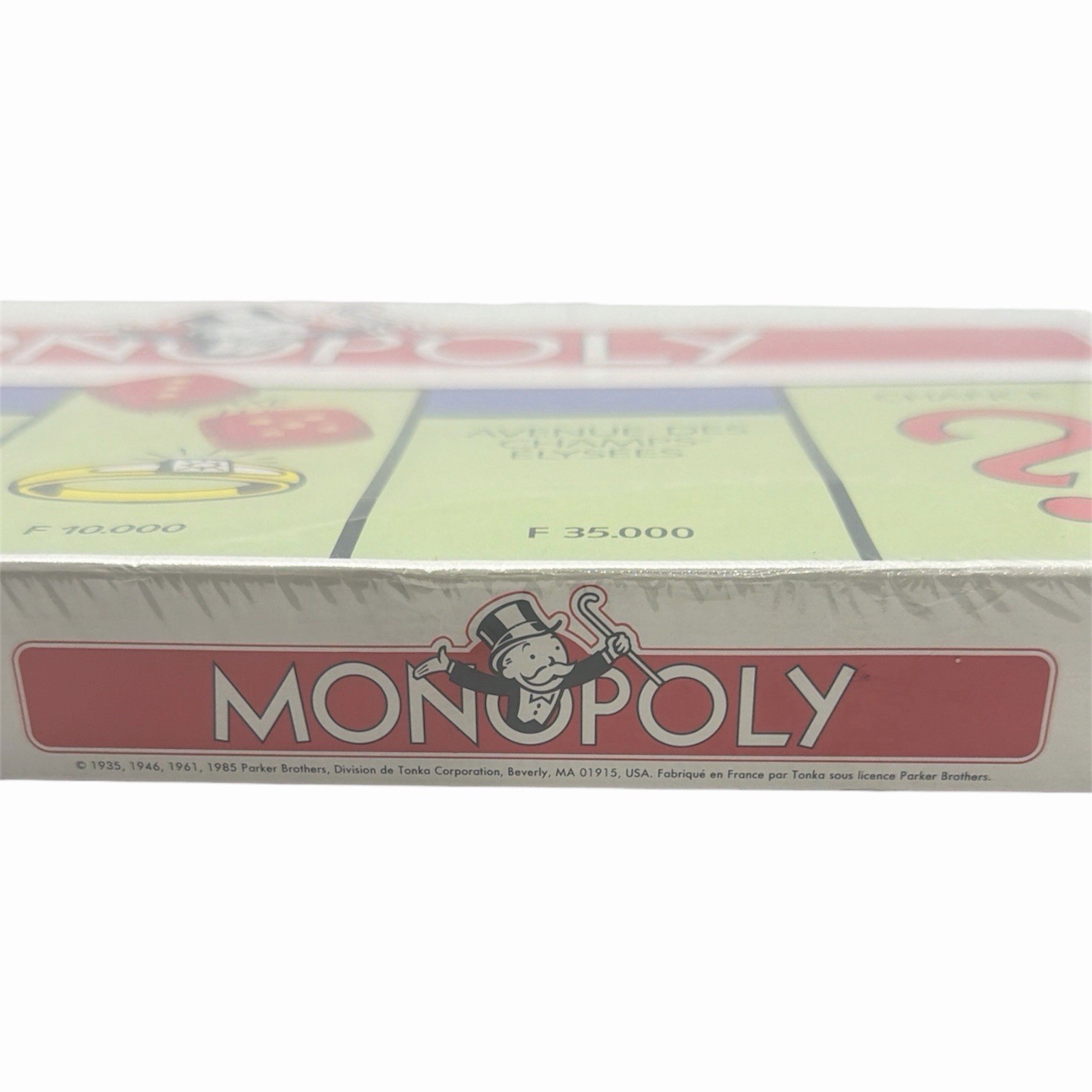 Vintage French Monopoly Board Game Parker Bros Sealed Made In France