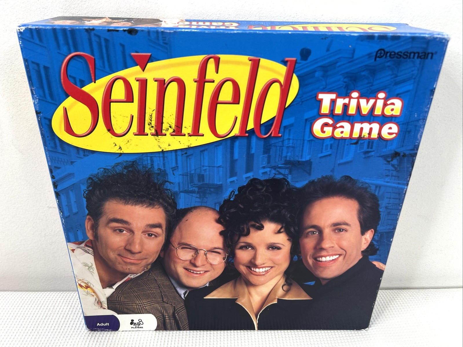 Seinfeld Trivia Board Game 2009 Pressman Board Game 2–4 Players NEW Open Box
