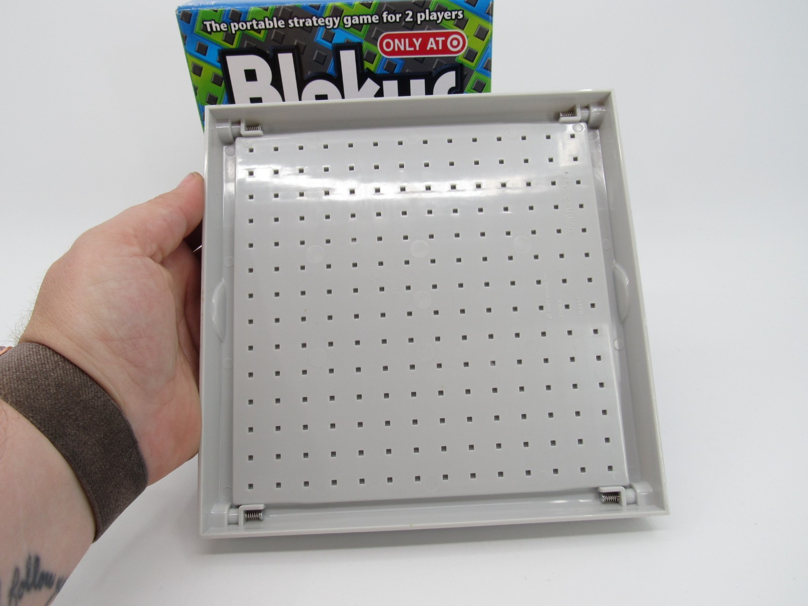 Blokus To Go for 2 Players COMPLETE Mattel 2009 Storage Trays Travel Strategy