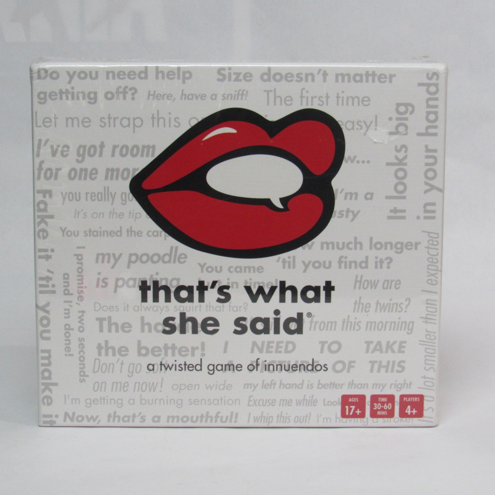 That’s What She Said Party Game Adult Card Game Sealed 17+ Funny Innuendo