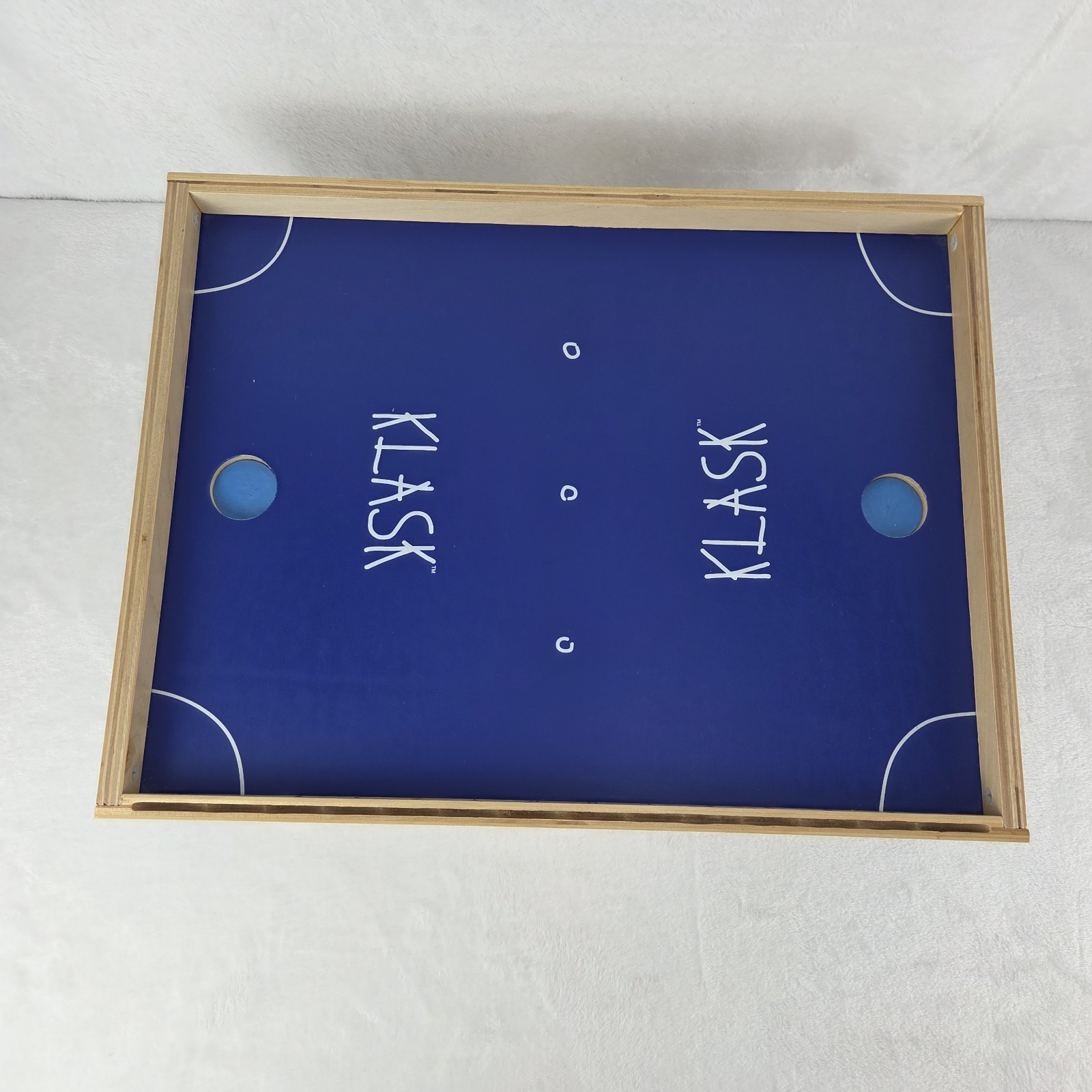 KLASK Magnetic Game Of Skill 2016 Board Game Complete Tested Kids and Adults