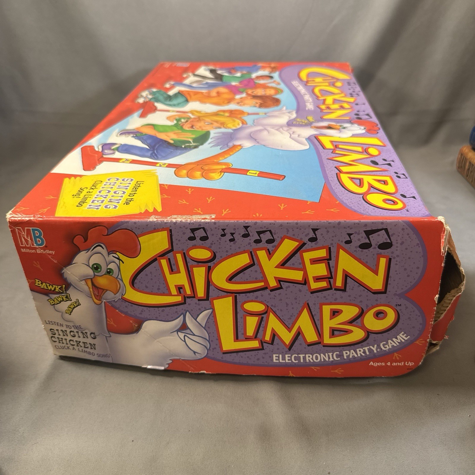 1994 Chicken Limbo Electronic Party Game Milton Bradley 100% Complete Parts