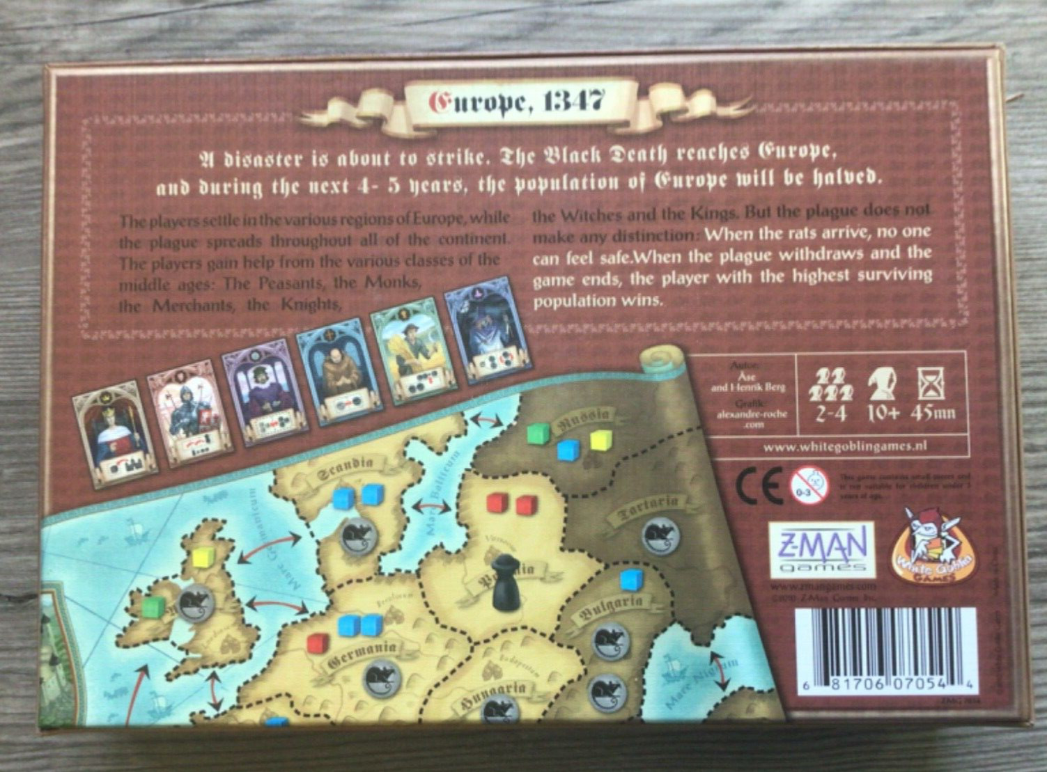 RATTUS Board Game with Pied Piper Expansion & Spiel 2010 & 2011 & Joker Promo