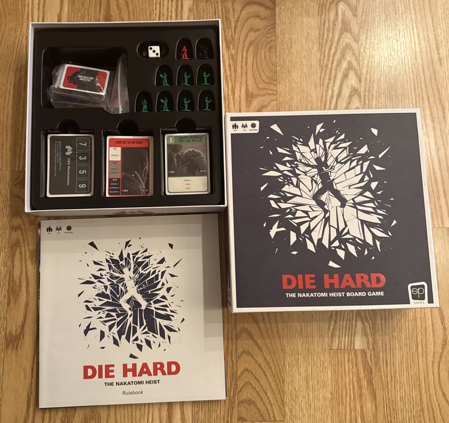 Die Hard The Nakatomi Heist Board Game 100% COMPLETE! Read