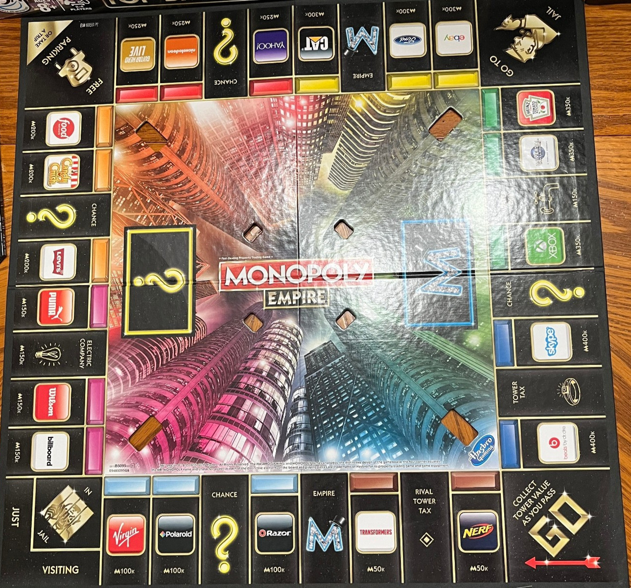 Hasbro Monopoly Empire 2015 Edition Board Game B5095 Complete USA Made Ages 8+