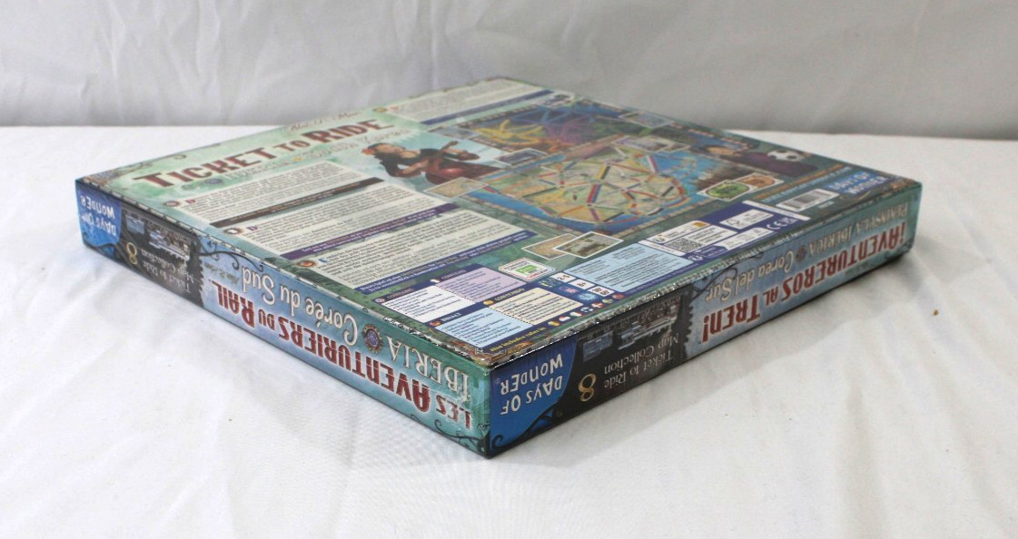 Ticket to Ride Iberia + South Korea Board Game Days of Wonder Factory Sealed