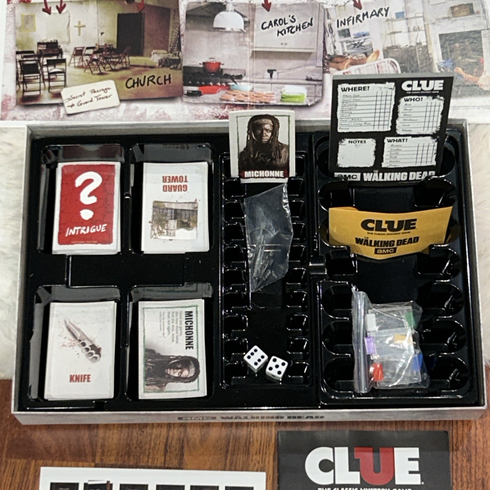 Clue: The Walking Dead – The Classic Mystery Game (2017) Complete AMC