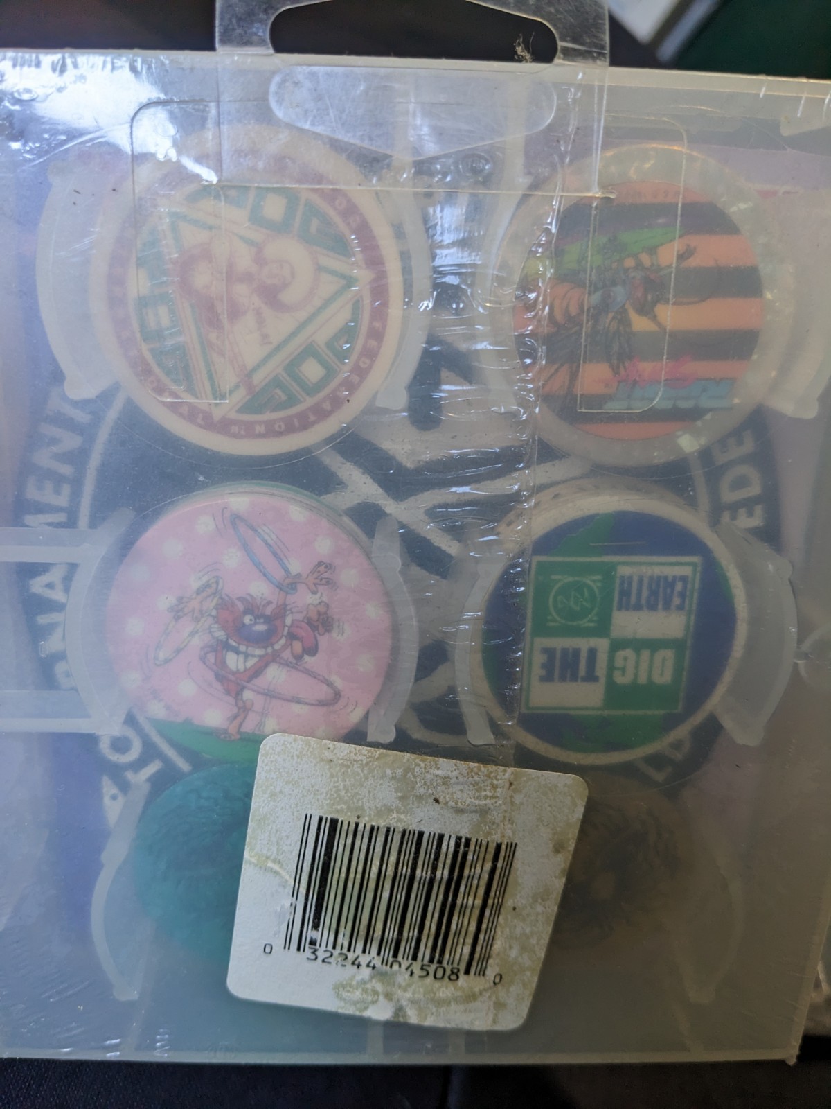 2 Vtg POG Micro Tournament Game Pack The World Pog Federation NOS SEALED 90s