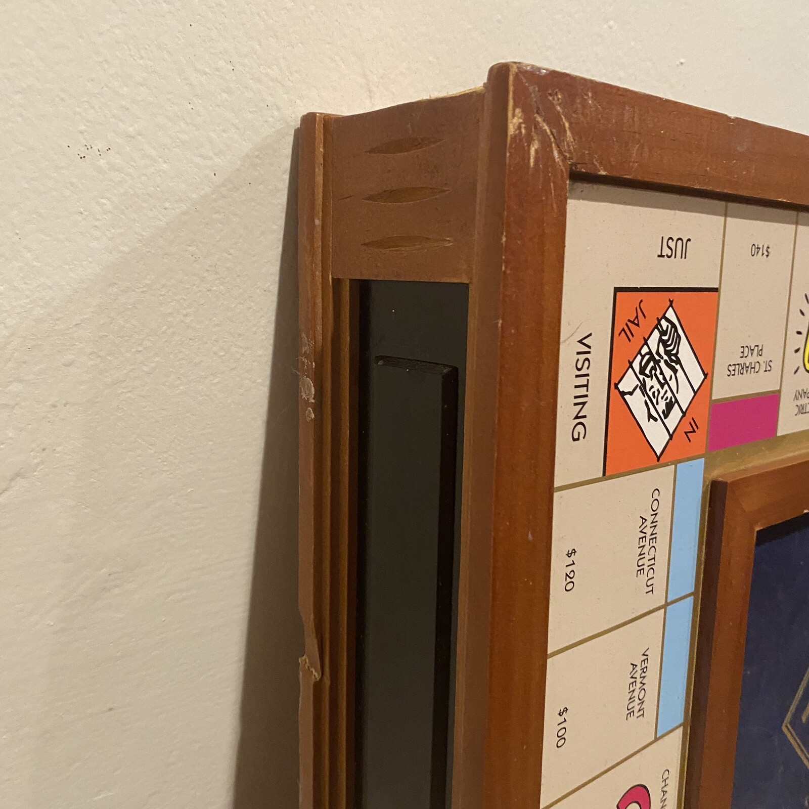 Monopoly Luxury Edition Wooden Board Game Winning Solutions DAMAGED