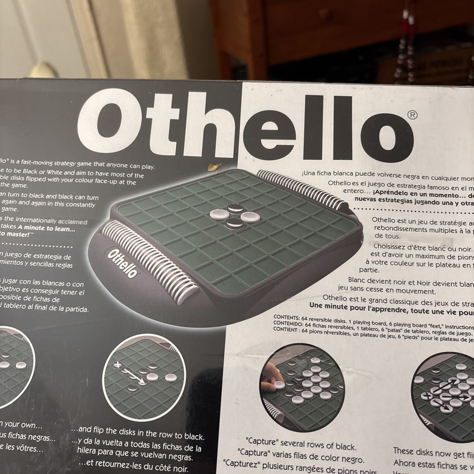 Othello Board Game Vintage 2005 Version New/Sealed Free Shipping