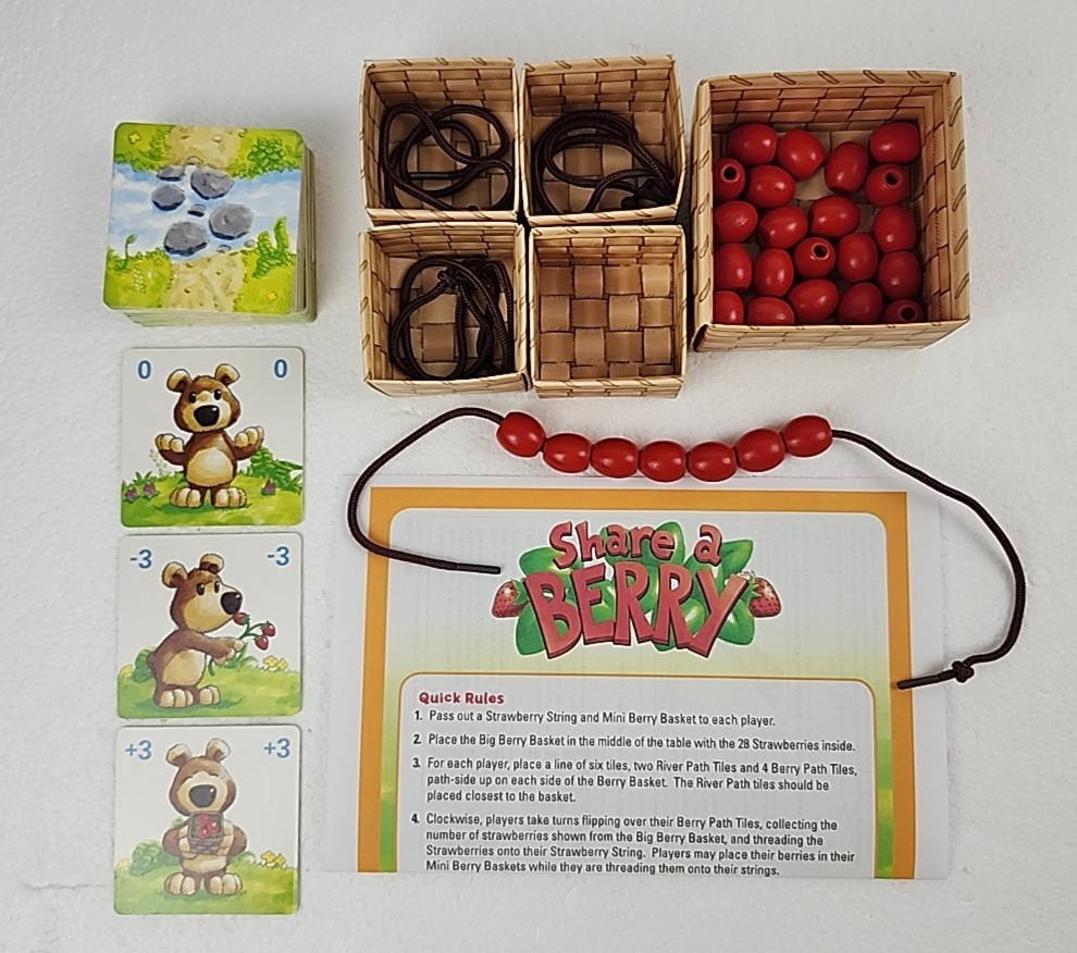✅ Share A Berry by Simply Fun Board Game Complete