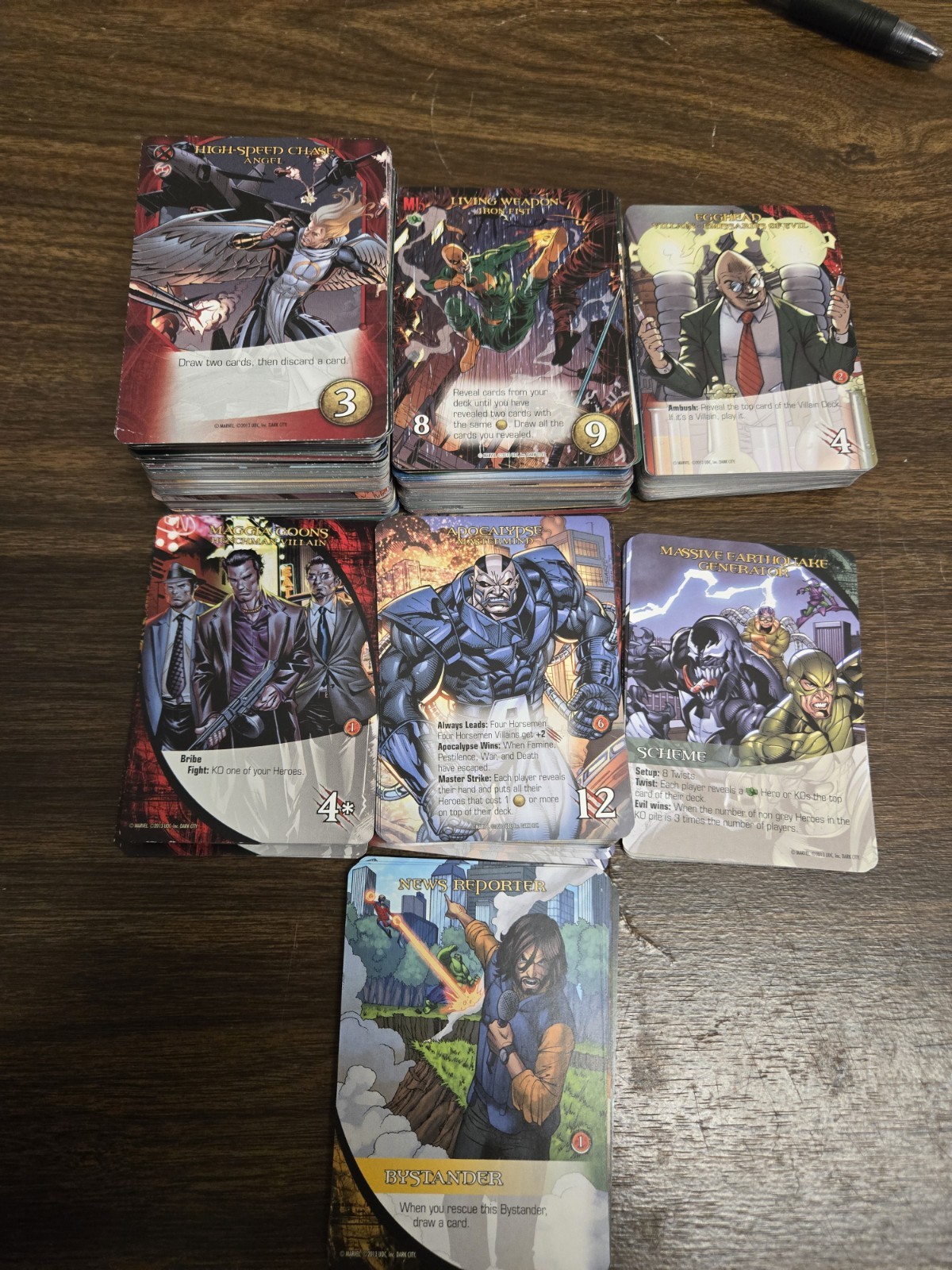 Marvel Legendary Dark City No Box W Foil Promo