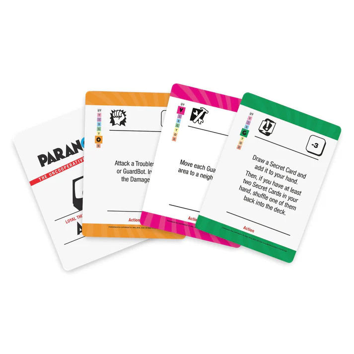 Paranoia The Uncooperative Board Game – Fun Sci-Fi Strategy for 2-6 Players