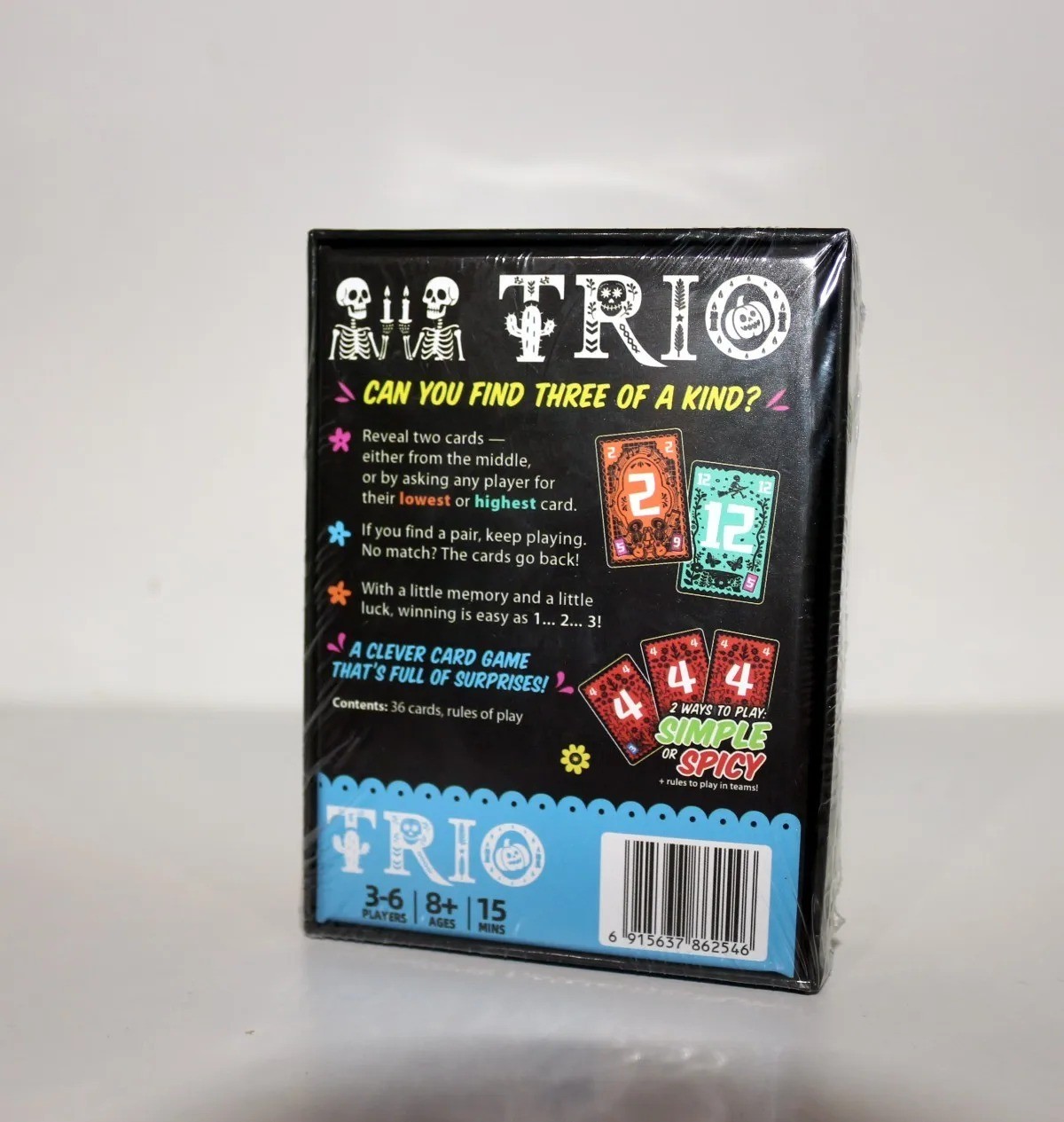 Trio, Family Game Card Game of the Year Nominee Party Game for 3–6 Players