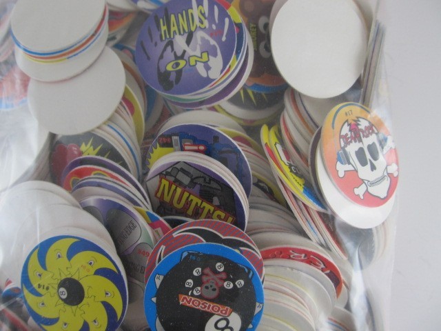 Vintage 90’s Pogs Lot – Mixed Lot of Vintage POGS Milk Caps – Lot #6-Fear Me Co.