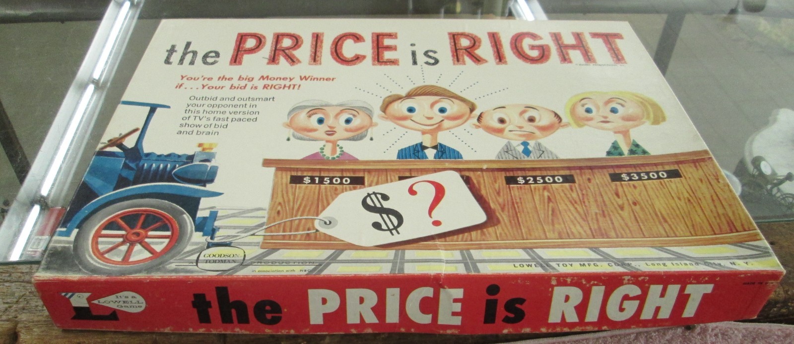 The Price Is Right Game Lowell Toy Mfg Corp 1950-60’s