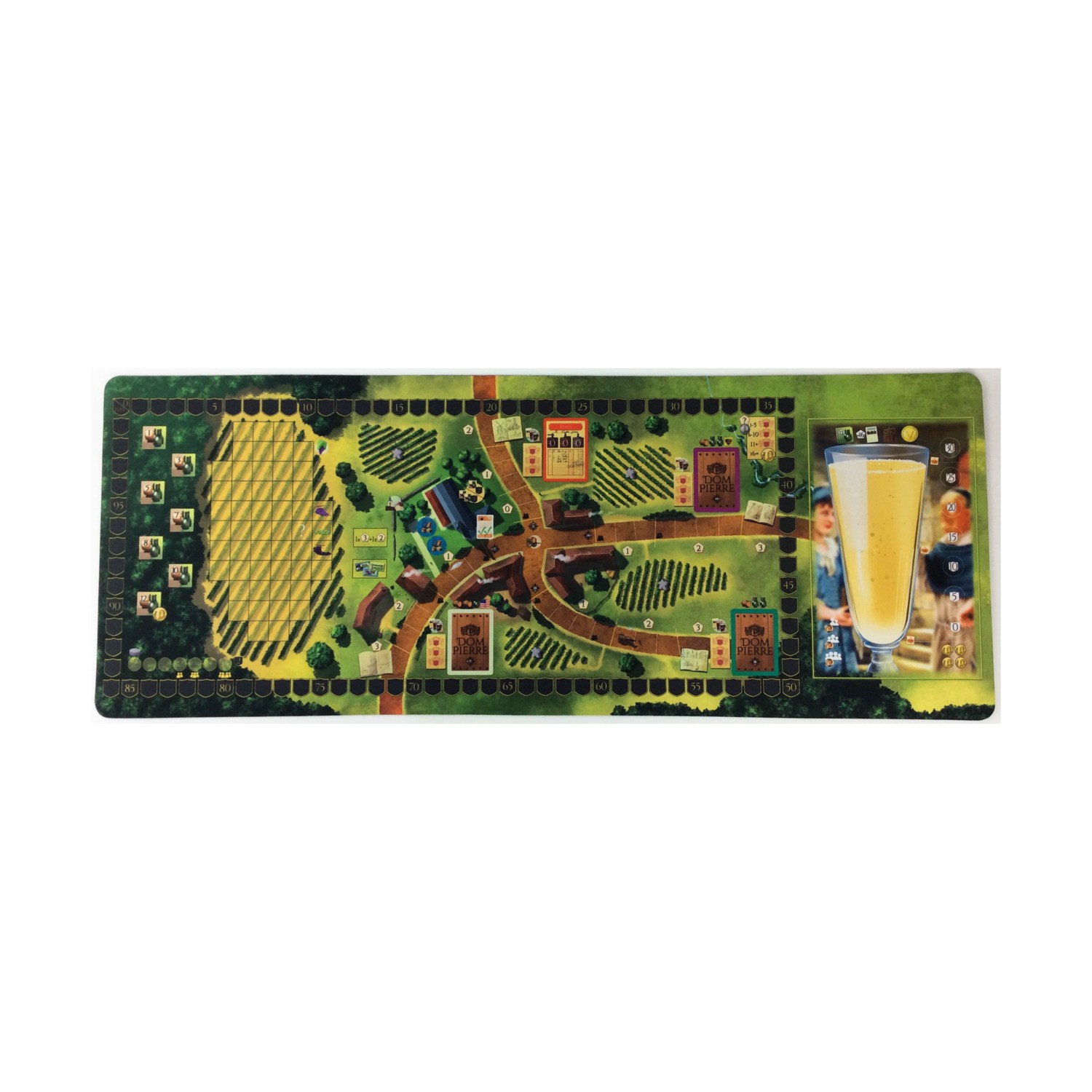 Pile Up Games Playing Aid Dom Pierre Gameboard Playmat New