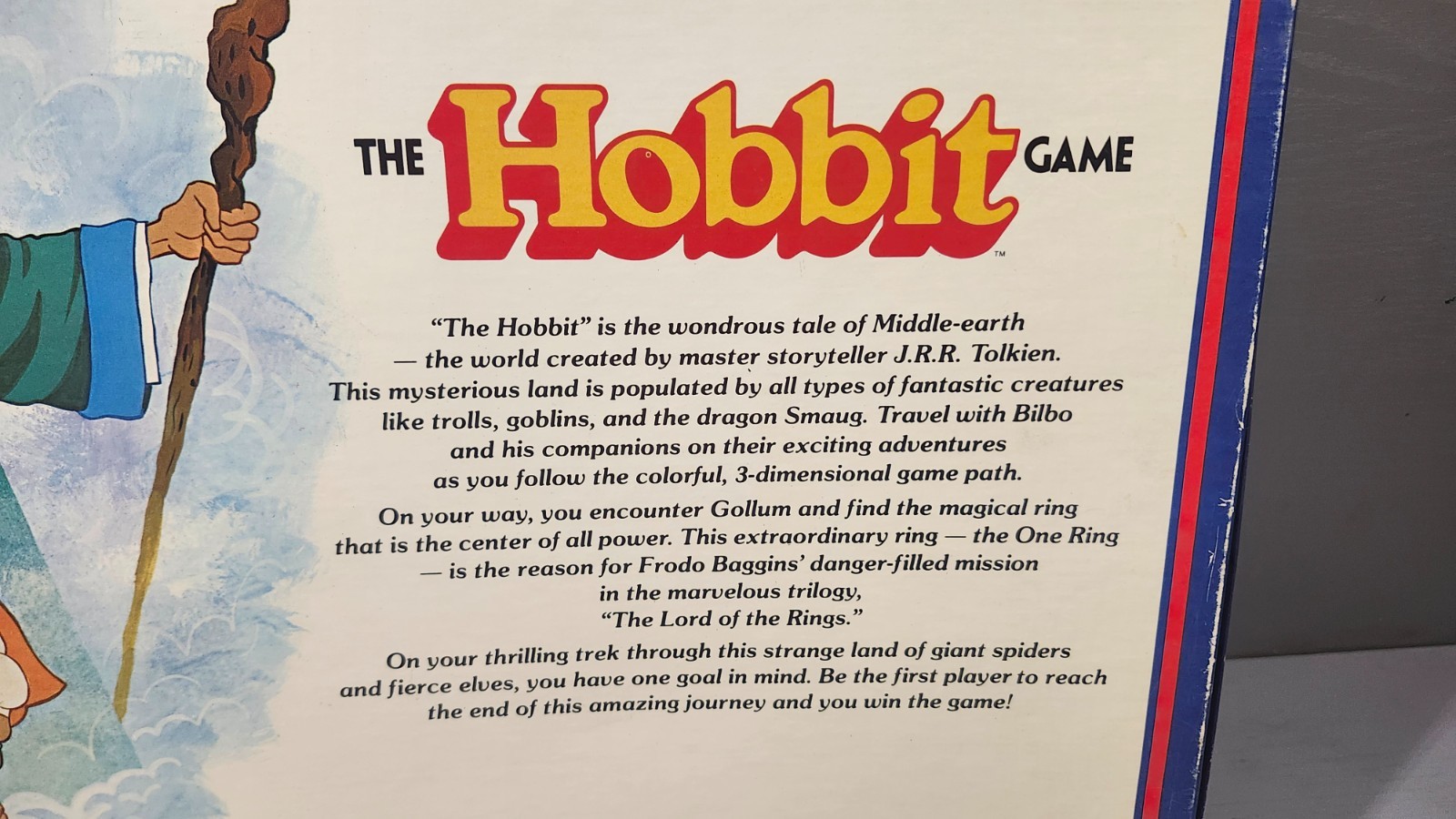 The Hobbit Game 1978 – Milton Bradley Board Game Vintage Complete *Never Played*