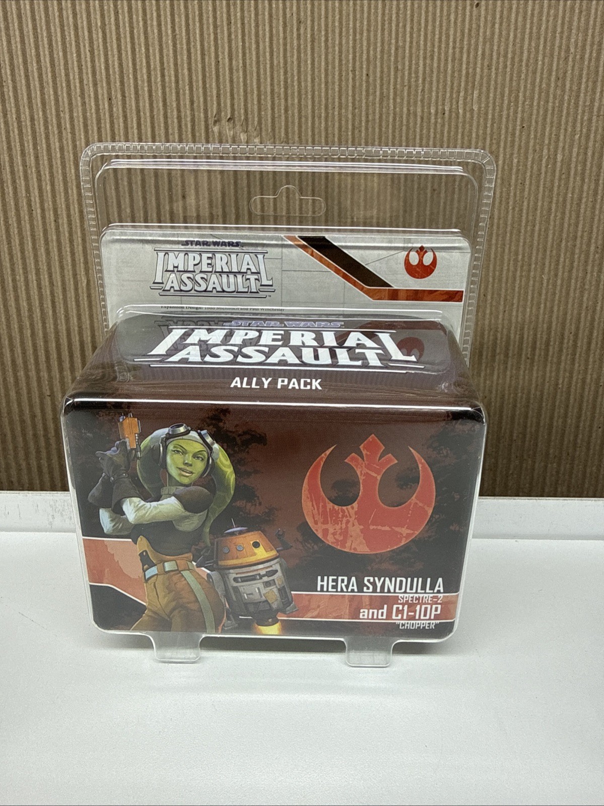 Star Wars Imperial Assault Hera Syndulla & C1-10P Ally Pack Sealed FFG Disney