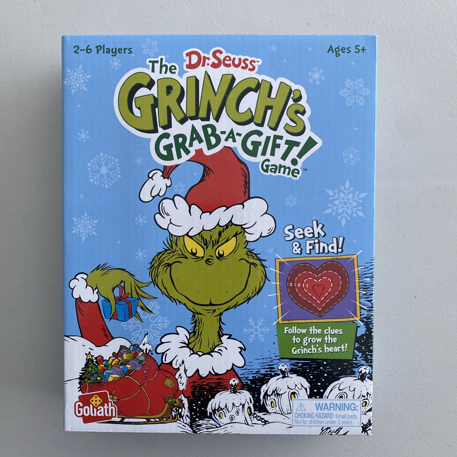Dr. Seuss The Grinch’s Grab-a-Gift! Game